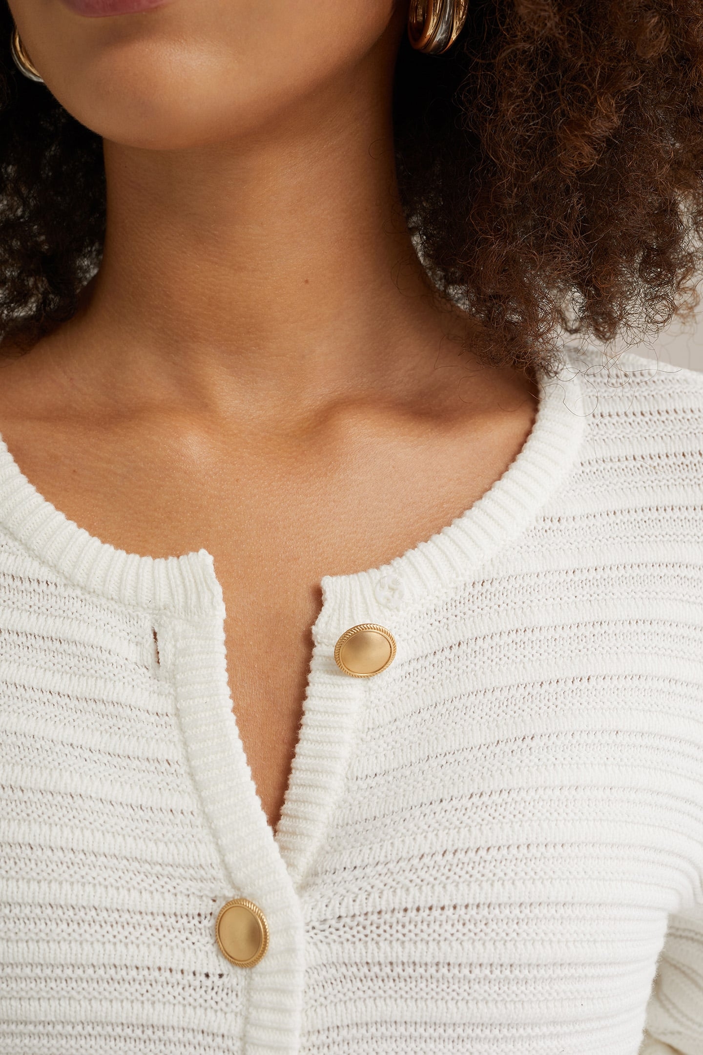 KNITTED CARDIGAN OFF-WHITE 6