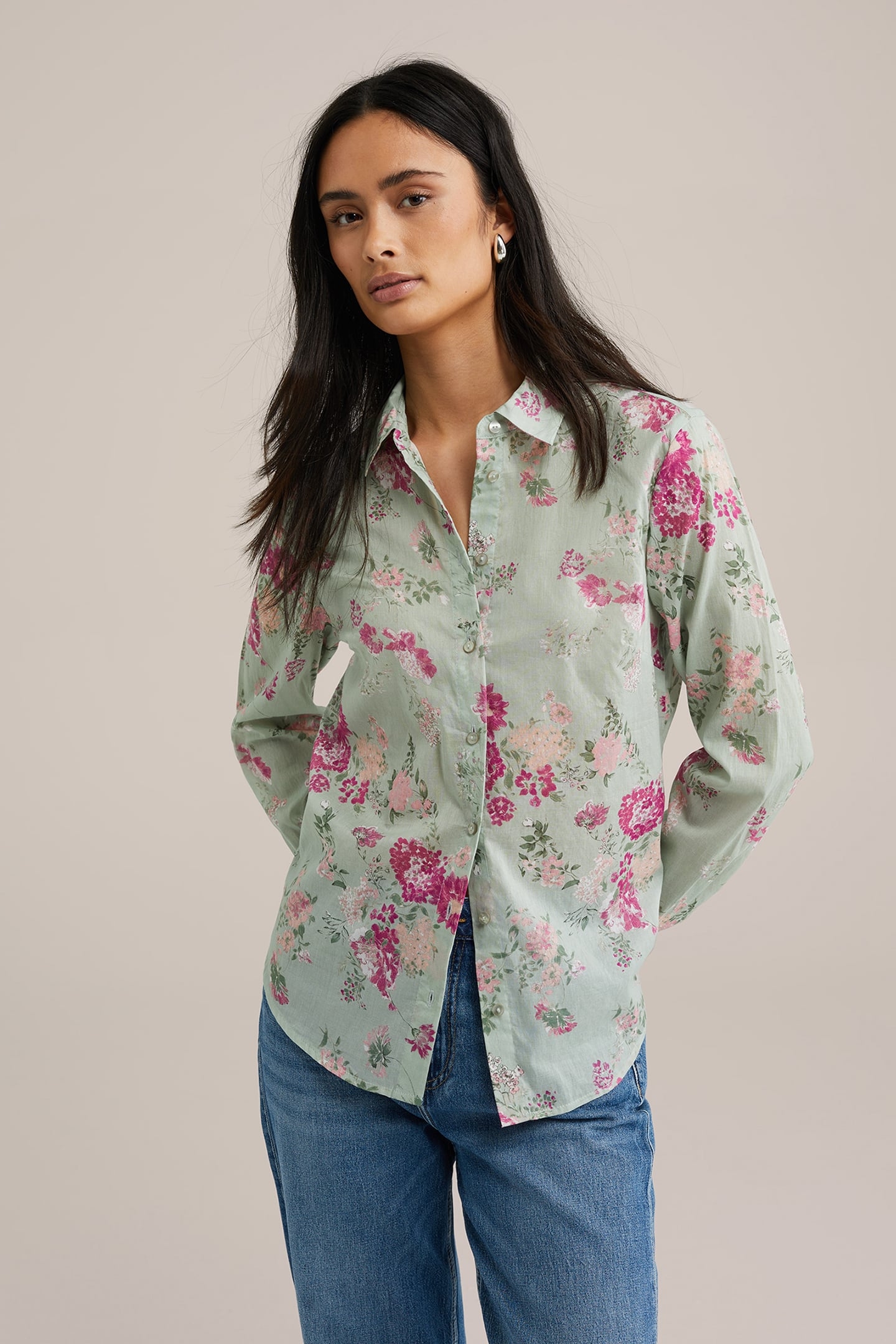 BLOUSE LIGHT GREEN 1