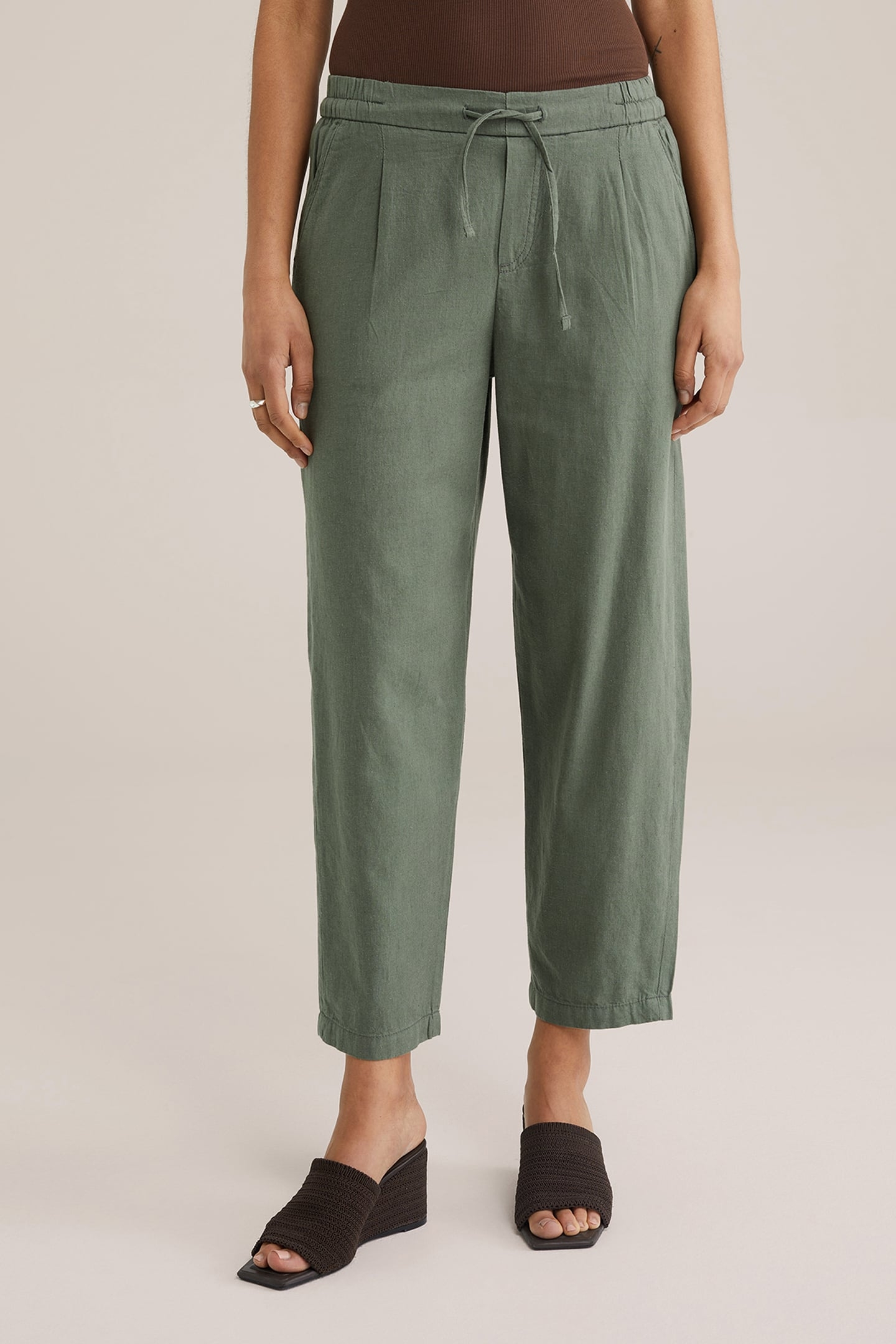 TROUSER DARK GREEN 1