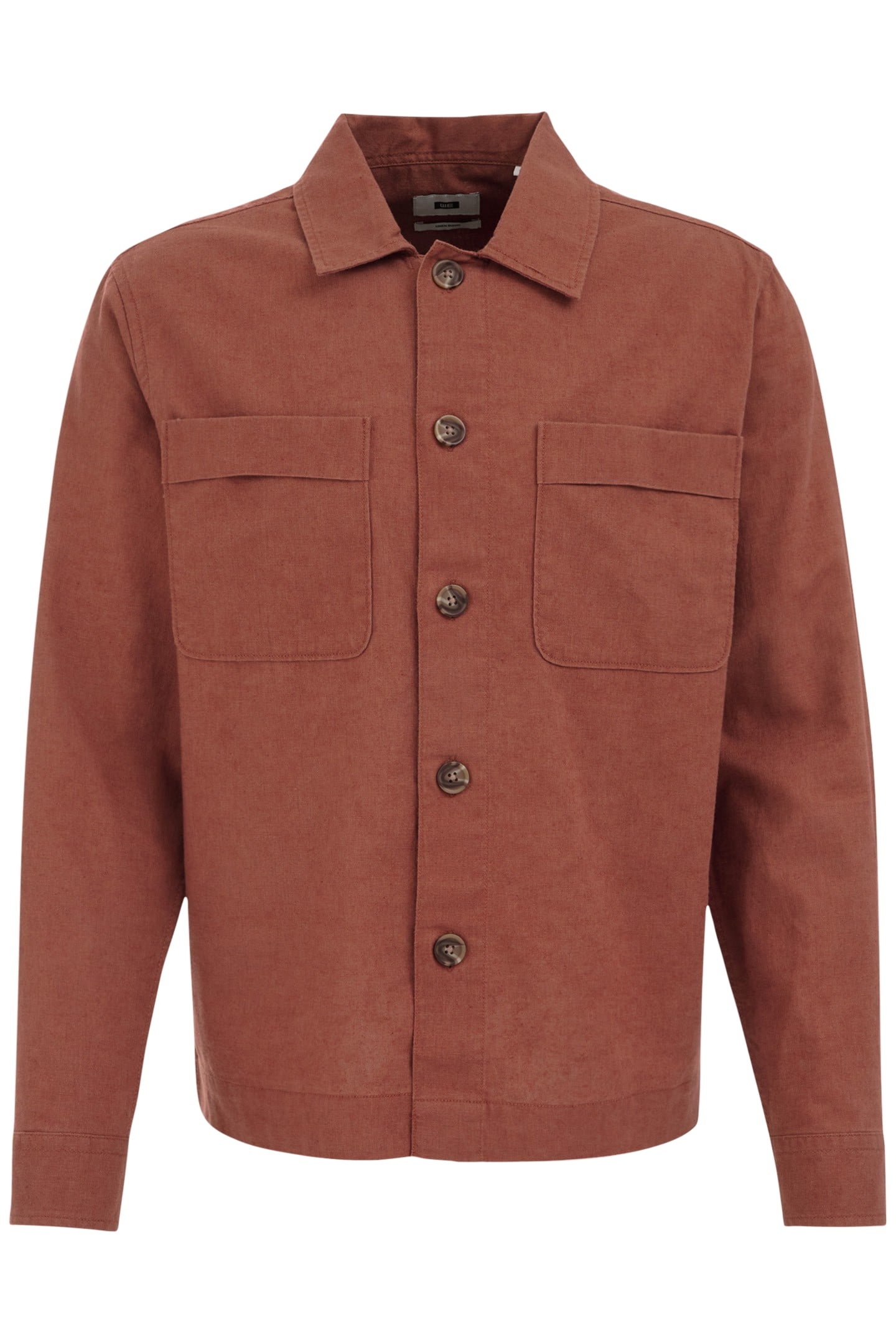 OVERSHIRT RUST BROWN 4