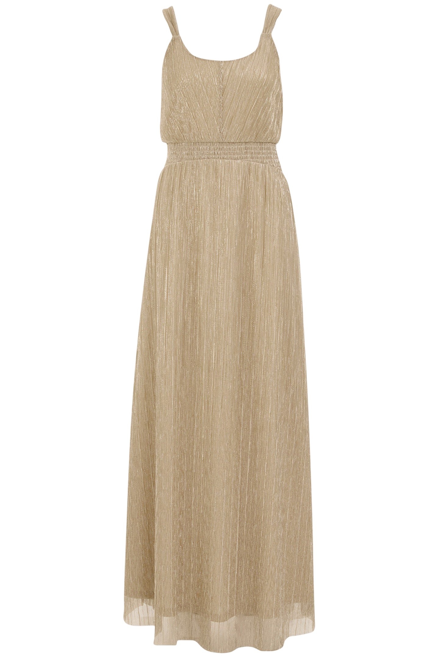 DRESS MAXI LENGTH GOLD 3