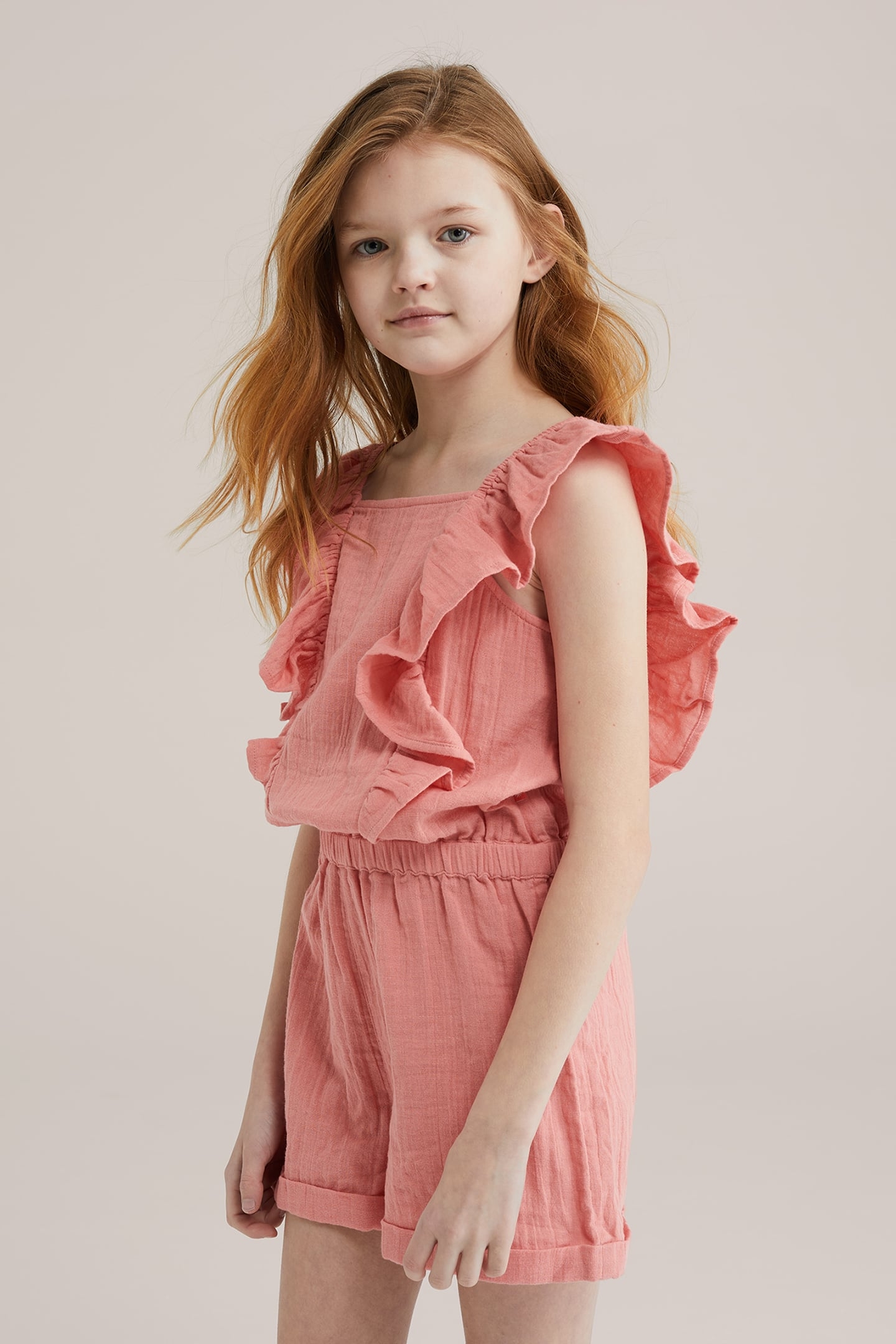 JUMPSUIT SALMON PINK 1