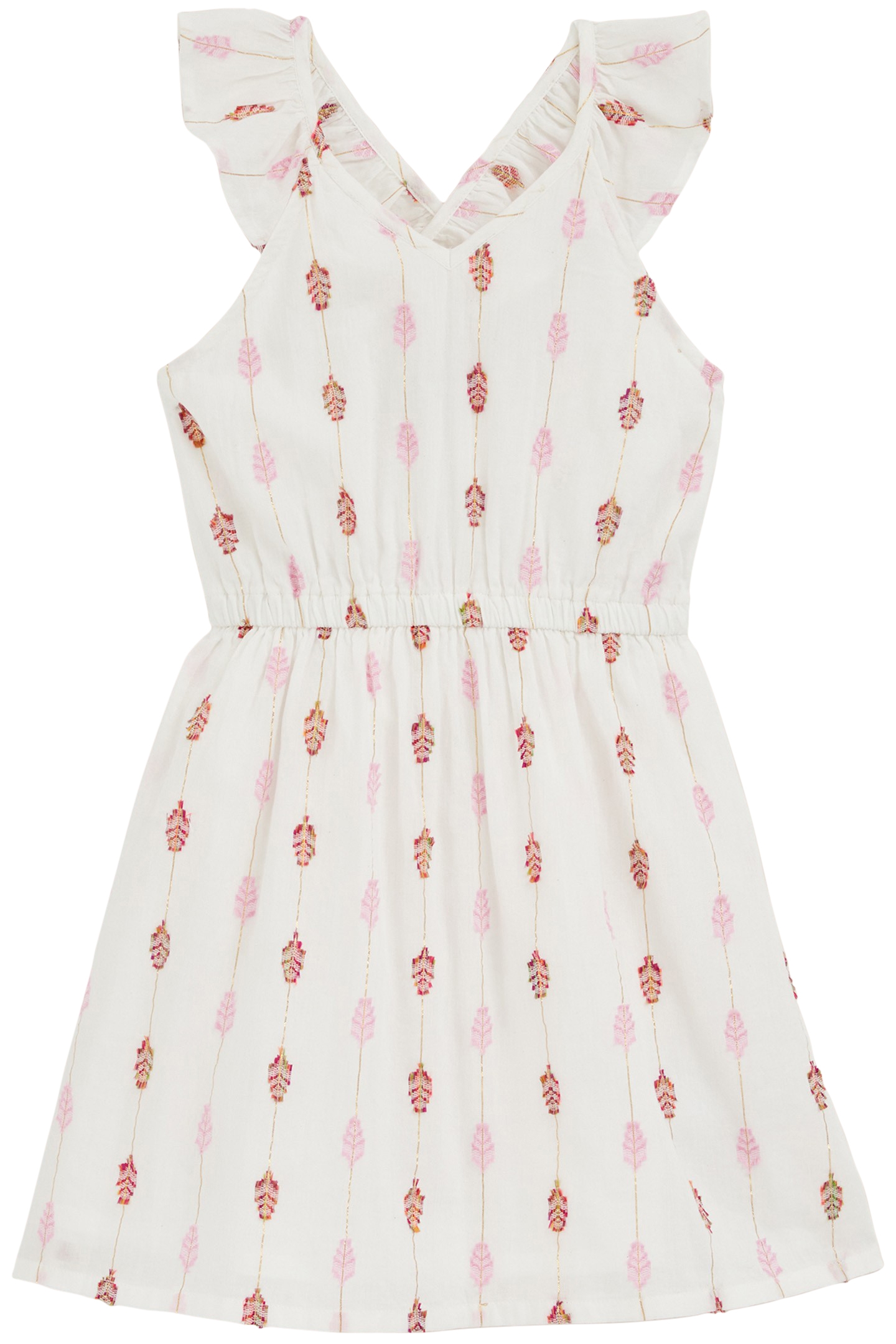 DRESS MID LENGTH WHITE 3