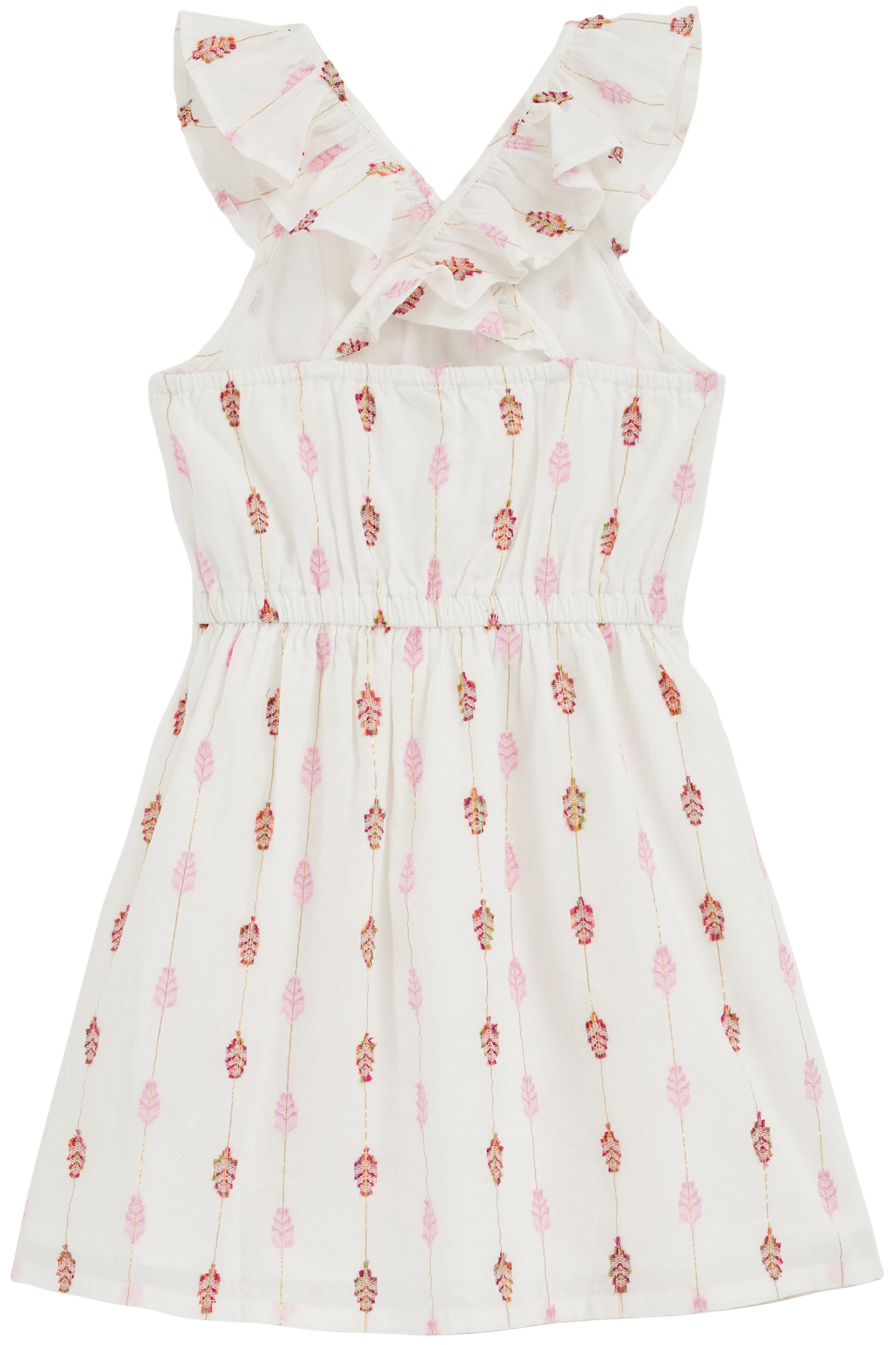 DRESS MID LENGTH WHITE 4