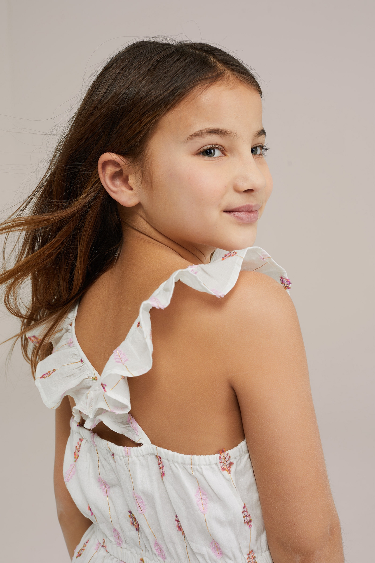 DRESS MID LENGTH WHITE 5