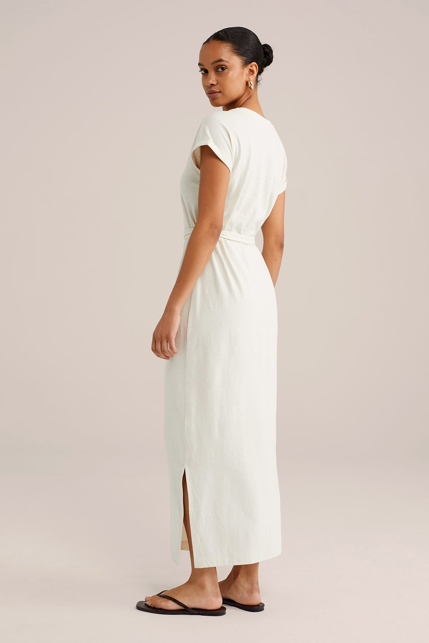 DRESS MAXI LENGTH OFF-WHITE 2