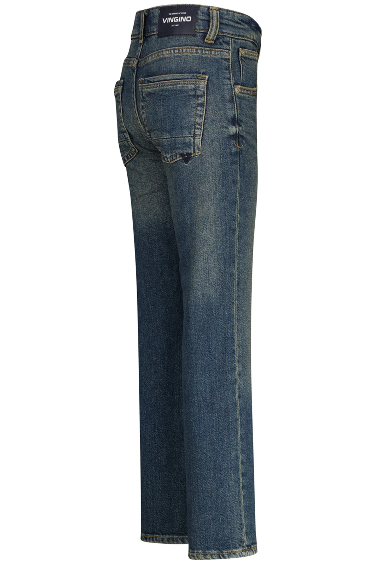 BOYS BRENT JEANS BLUE VINTAGE 5