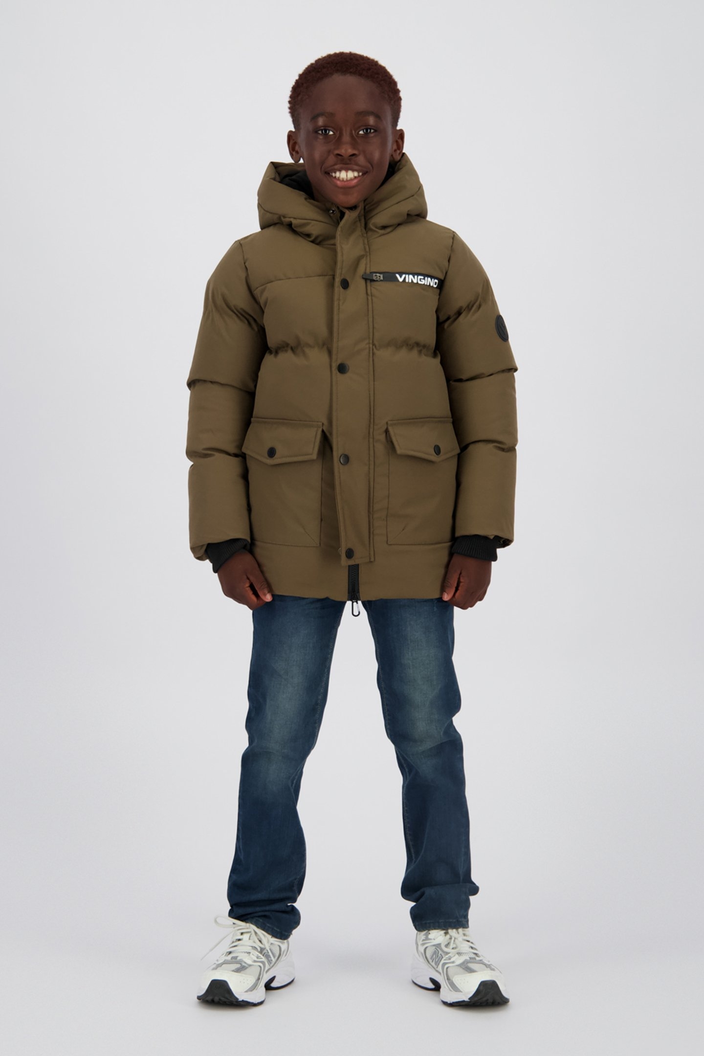 BOYS TANSO JACKET OUTDOOR DARK BROWN 5