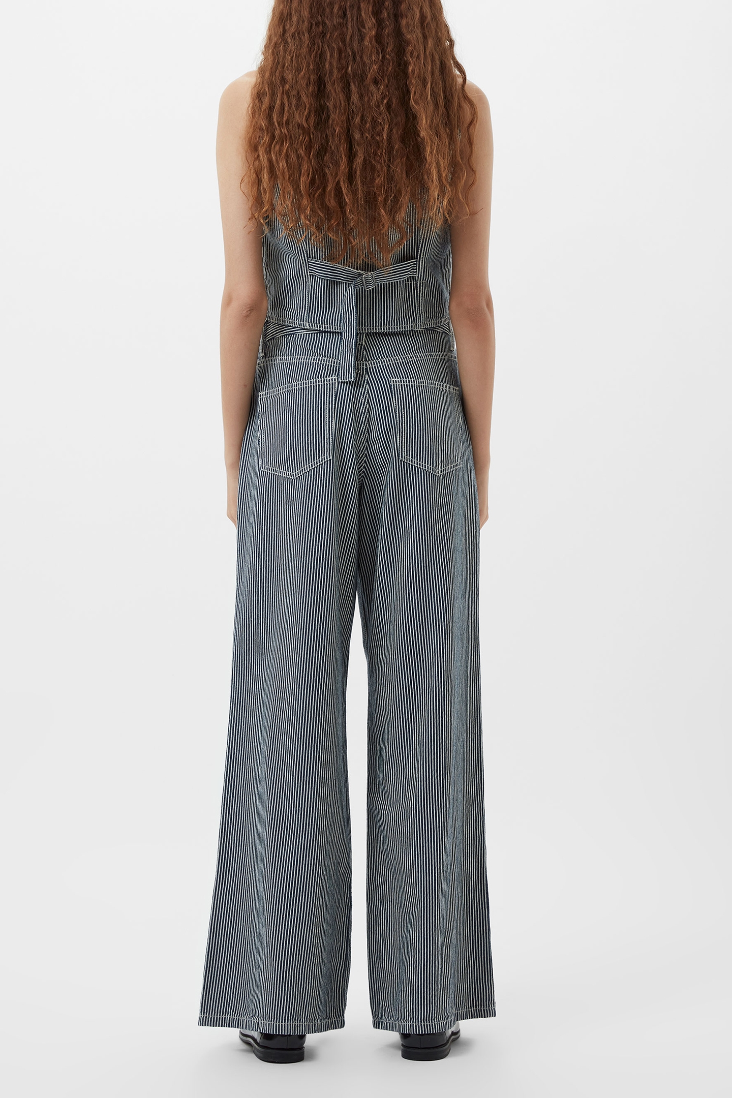 EVERETT STRIPE JEAN INDIGO/WHITE DENIM 2