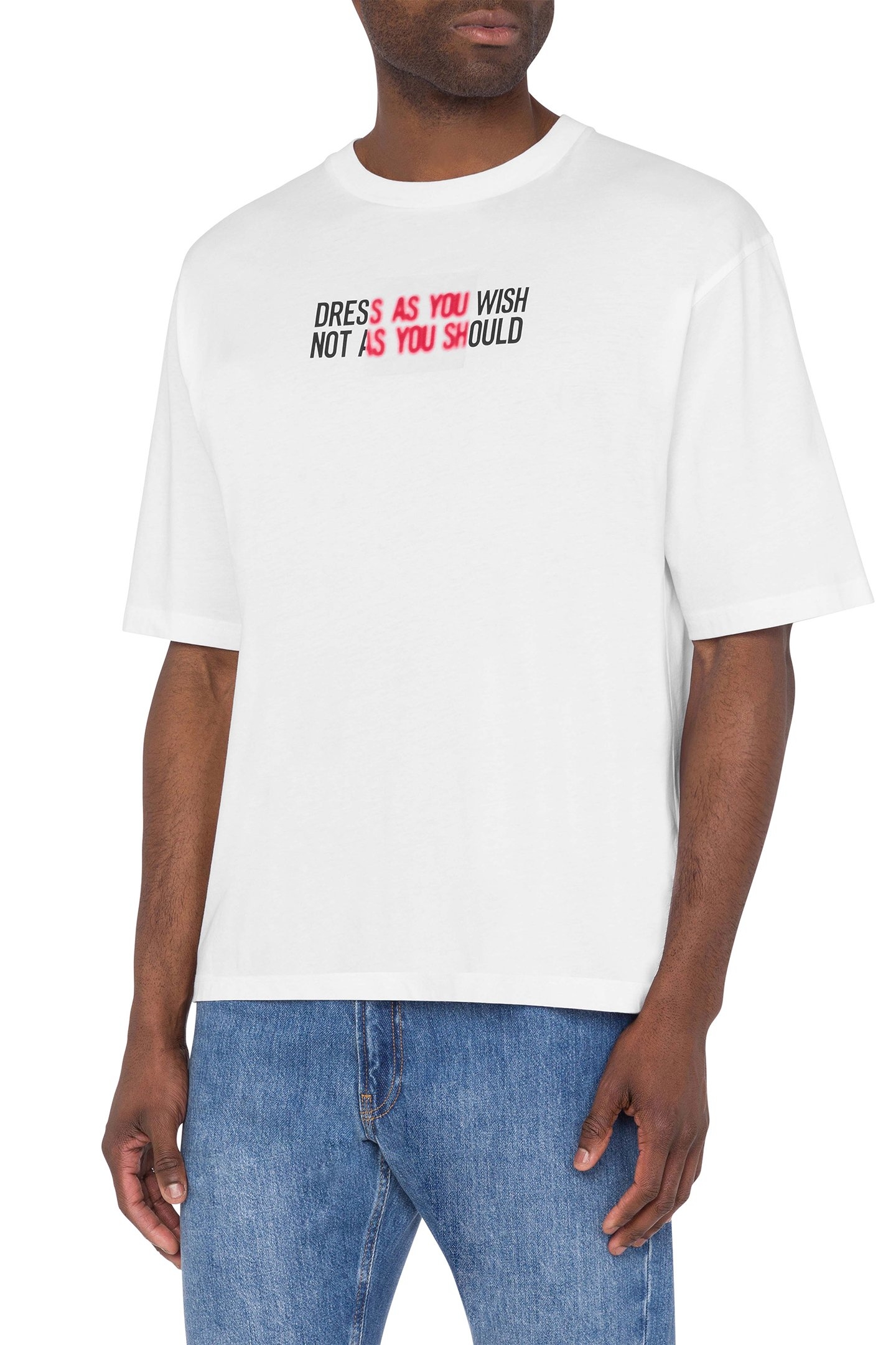 T-SHIRT WITH PRINT WHITE 1