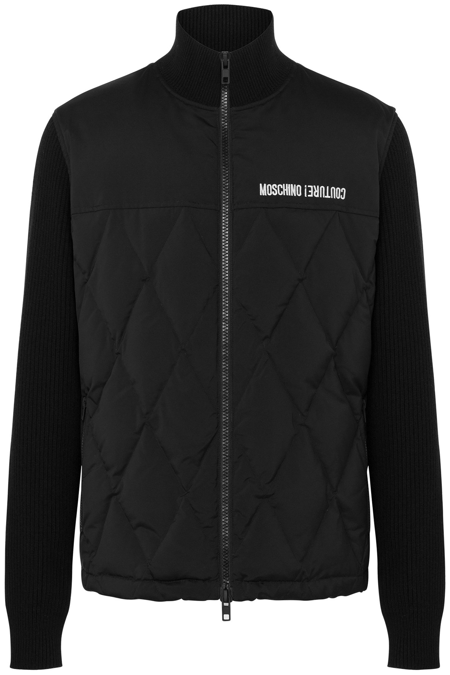 WINDBREAKER MOSCHINO COUTURE! BLACK 3