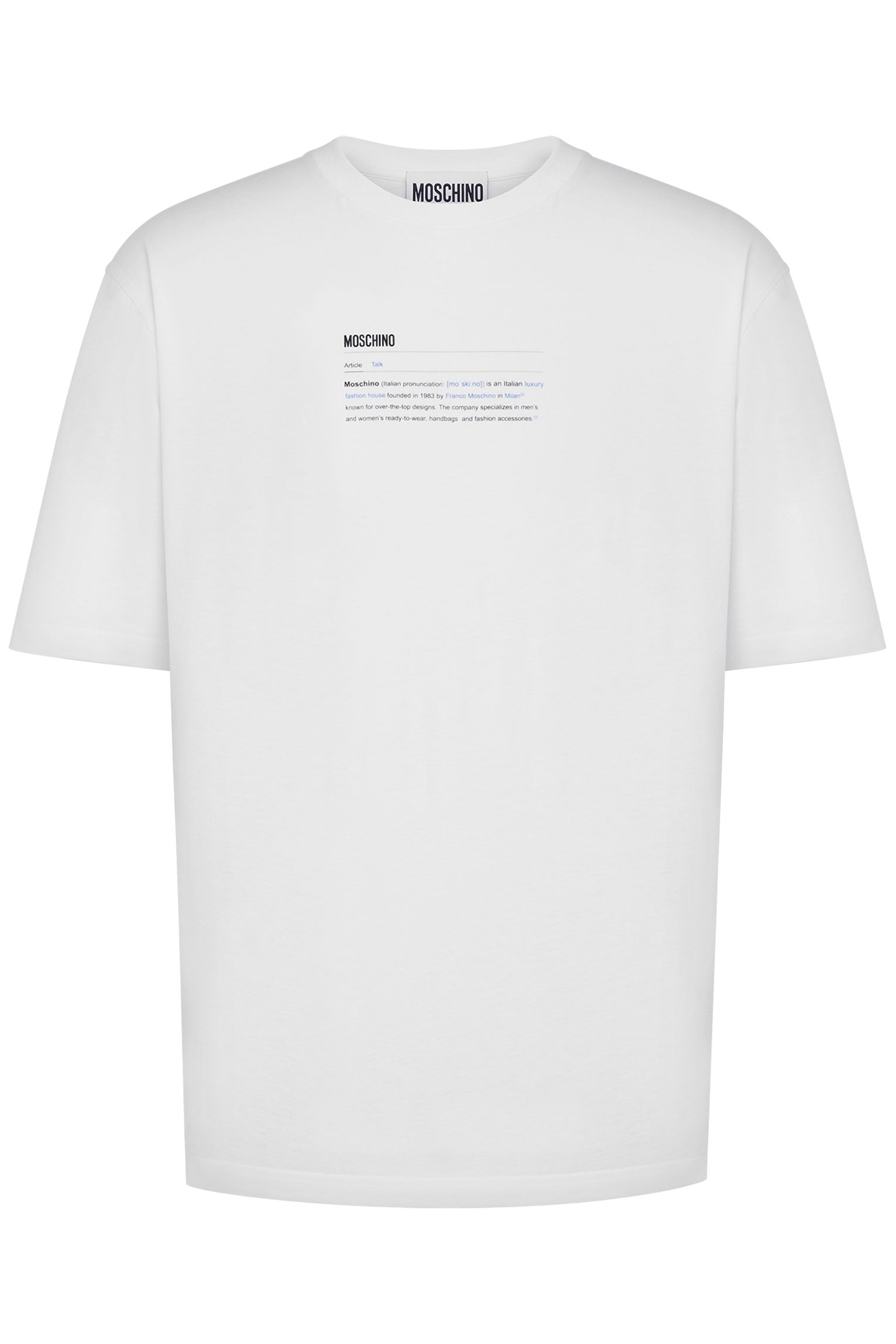 ORGANIC JERSEY T-SHIRT WITH PRINT WHITE 3