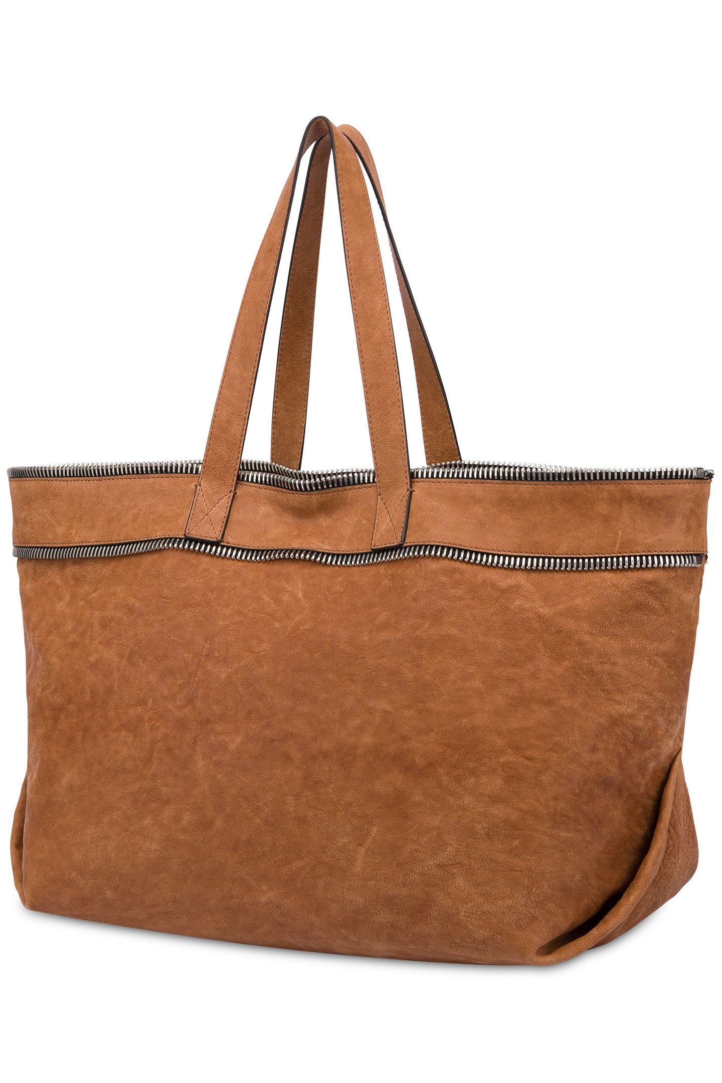 SHOPPER MOSCHINO RIDER BROWN 2