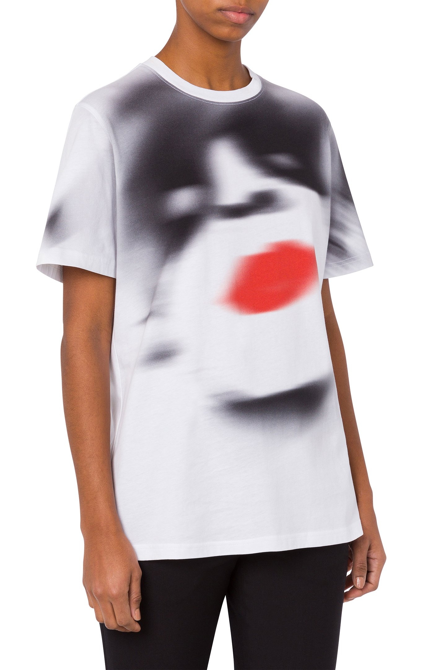 T-SHIRT WITH PRINT WHITE 1