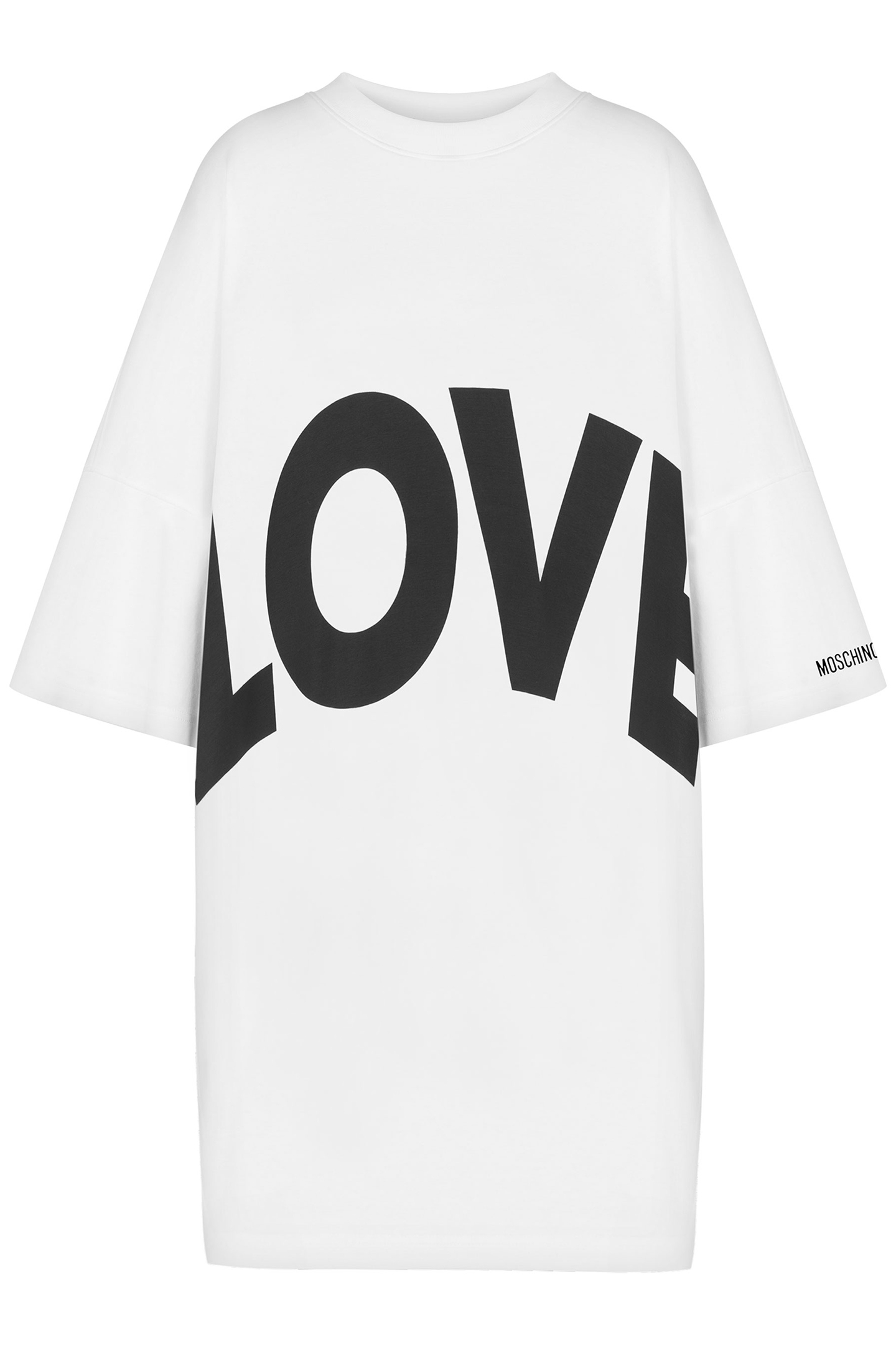 LOVE COTTON INTERLOCK DRESS WHITE 3