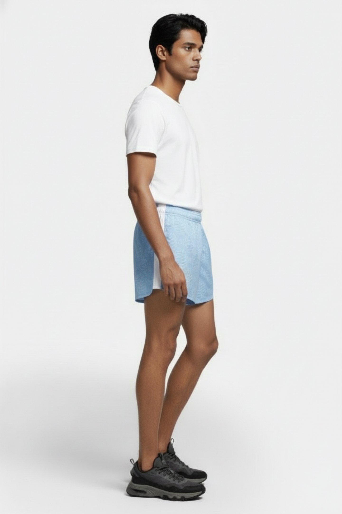 NIKE – MARTINE ROSE FOOTBALL SHORT LUCKY PSYCHIC BLUE/WHITE 3