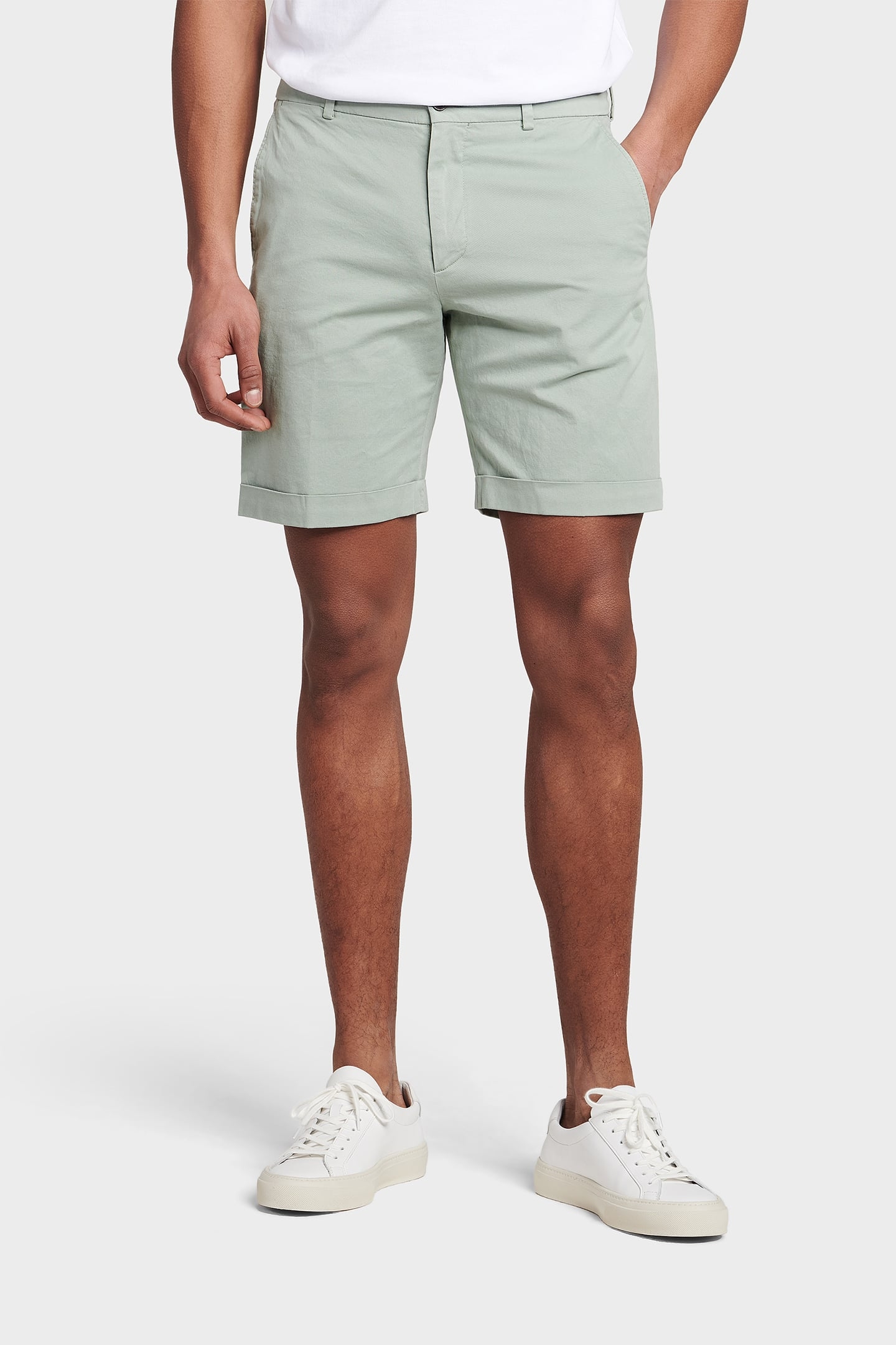 BYRON COTTON-STRETCH SAGE 1