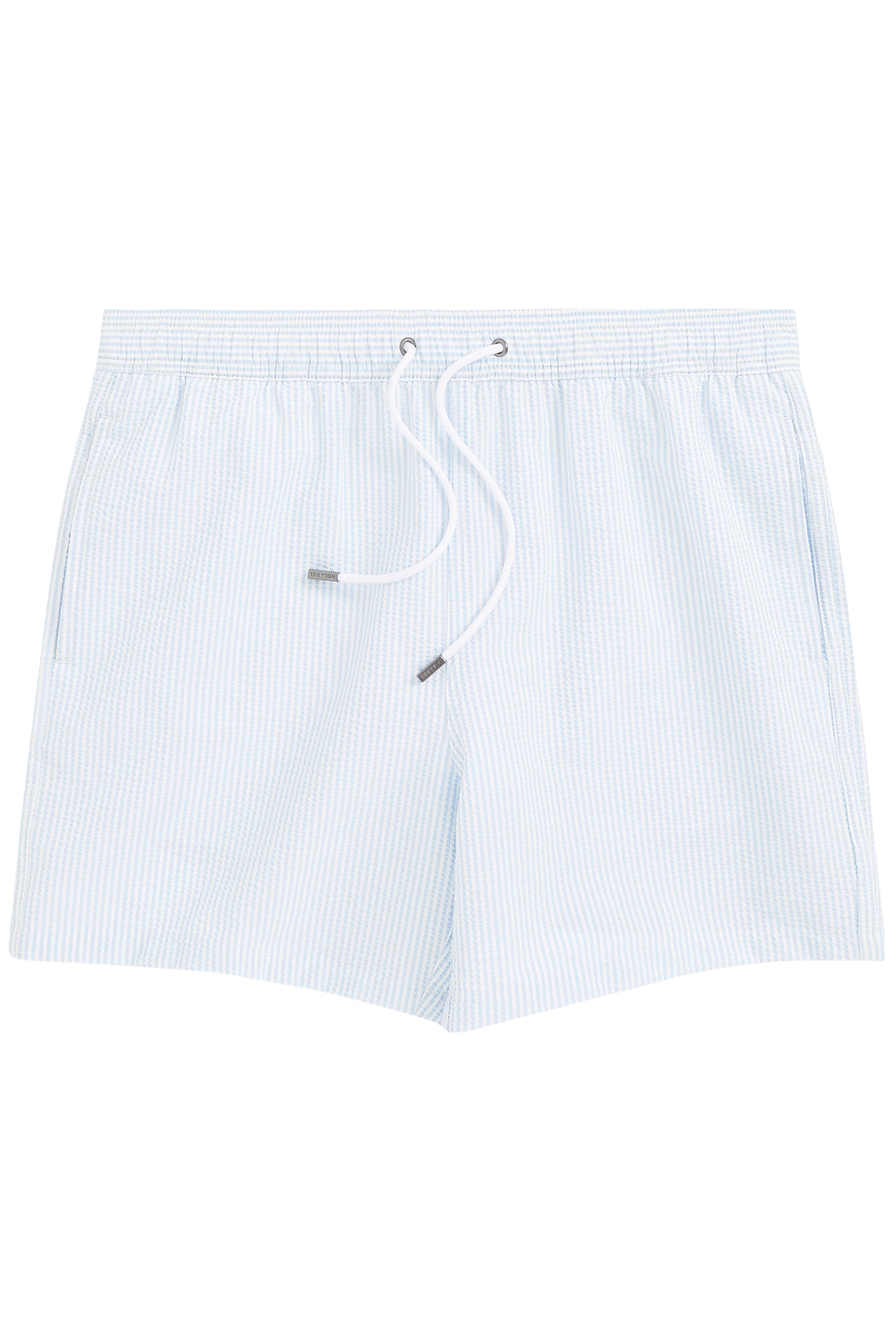 VENICE SEERSUCKER COTTON-POLYESTER LIGHT BLUE 2