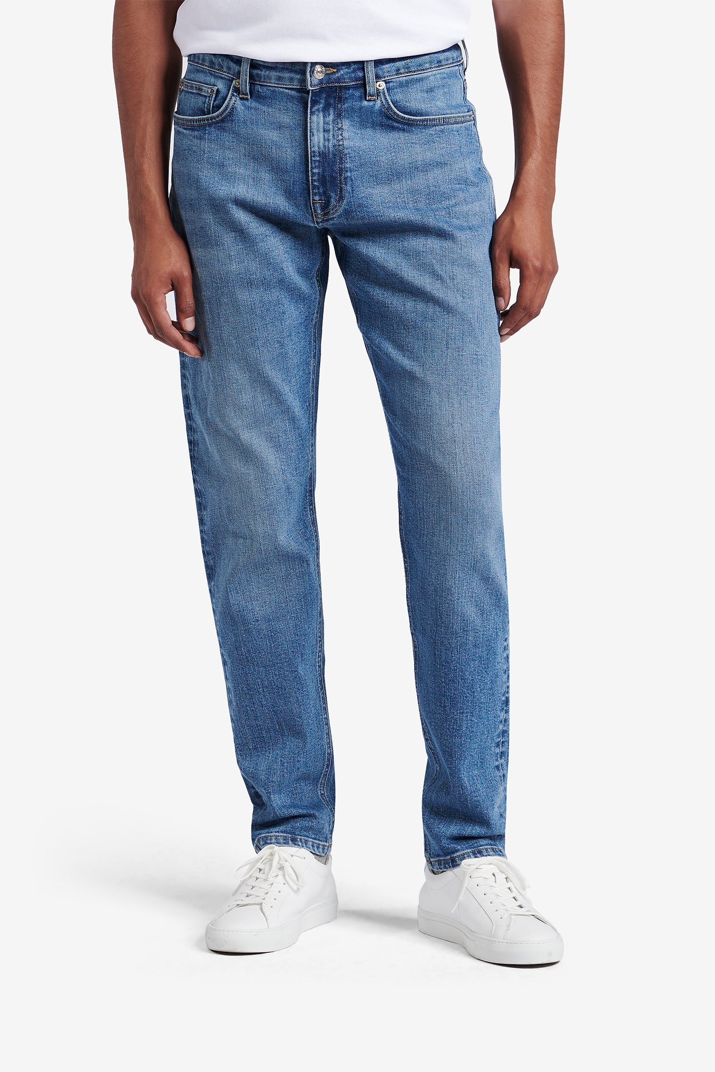 YAMANE DENIM COTTON-STRETCH LIGHT BLUE 1