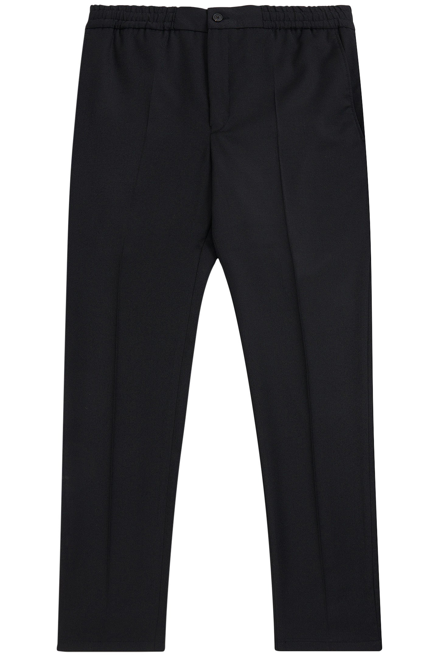 MONTREAL WASHABLE FLANNEL WOOL-STRETCH BLACK 2