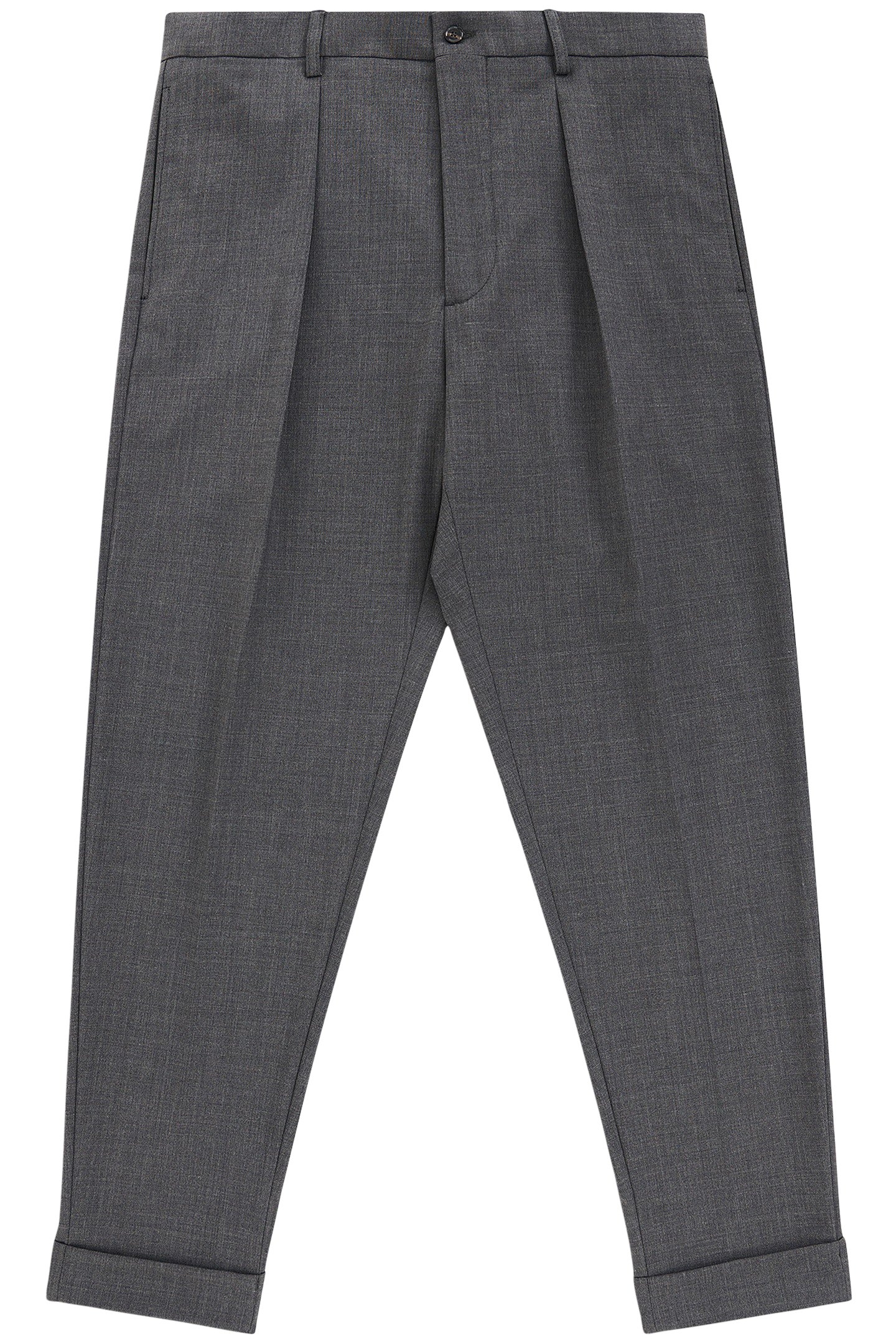 SOUTHWICK WASHABLE WOOL-STRETCH DARK GREY 2