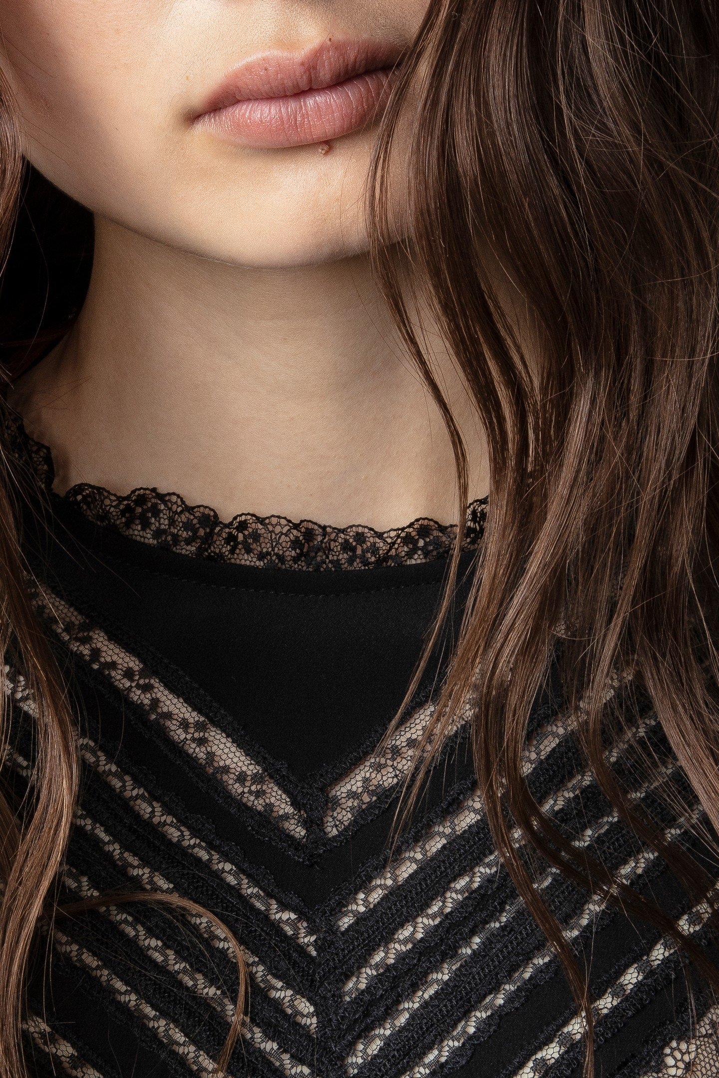 ROZYL SILK DRESS NOIR 7