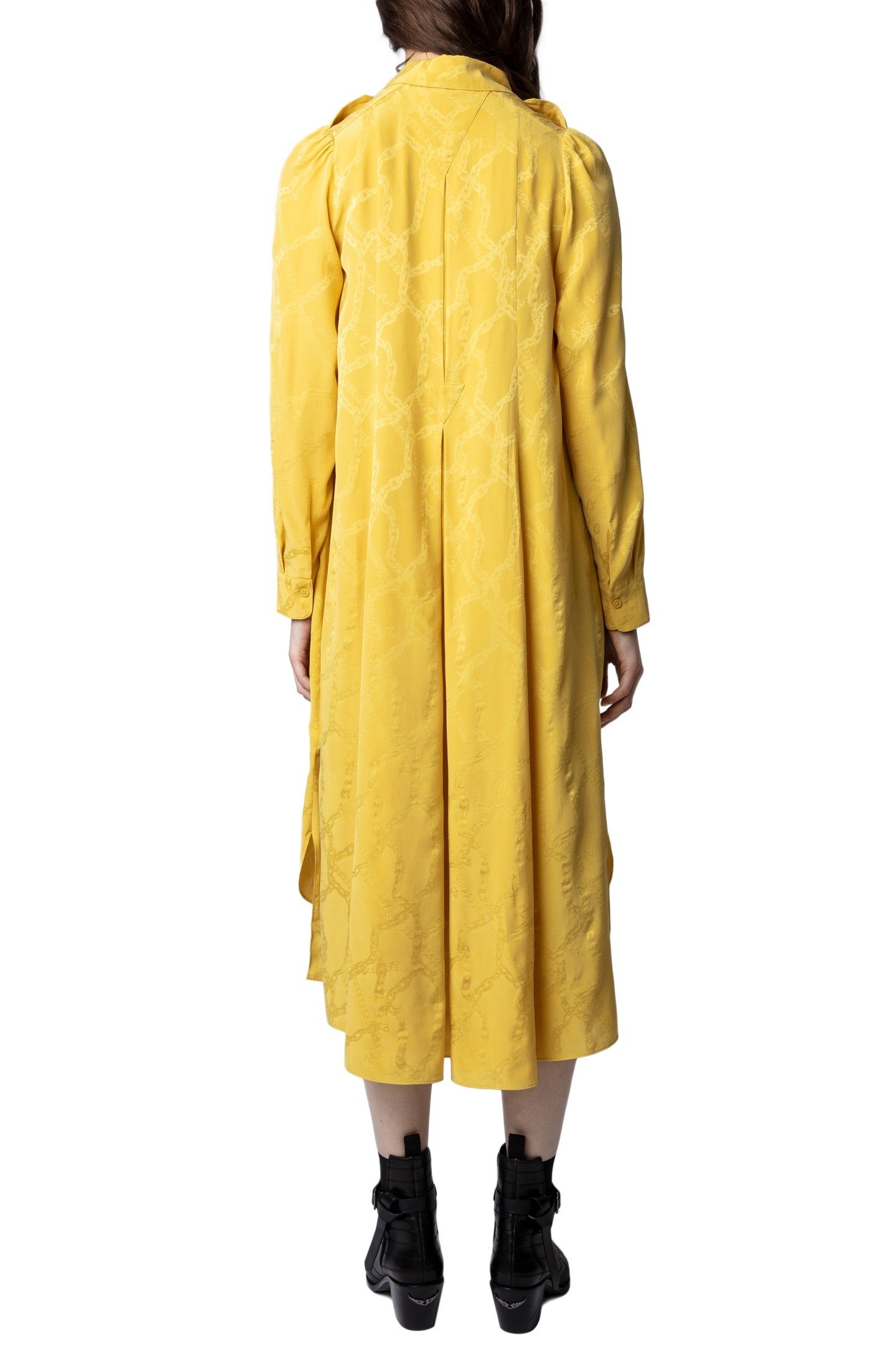 RALLYE JACQUARD CHAINES DRESS BUTTERCUP 2