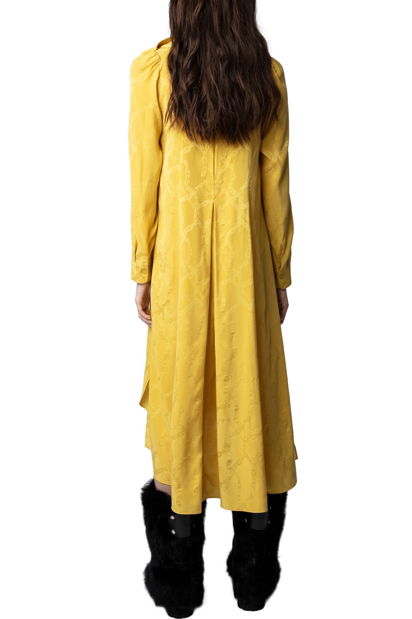 RALLYE JACQUARD CHAINES DRESS BUTTERCUP 6