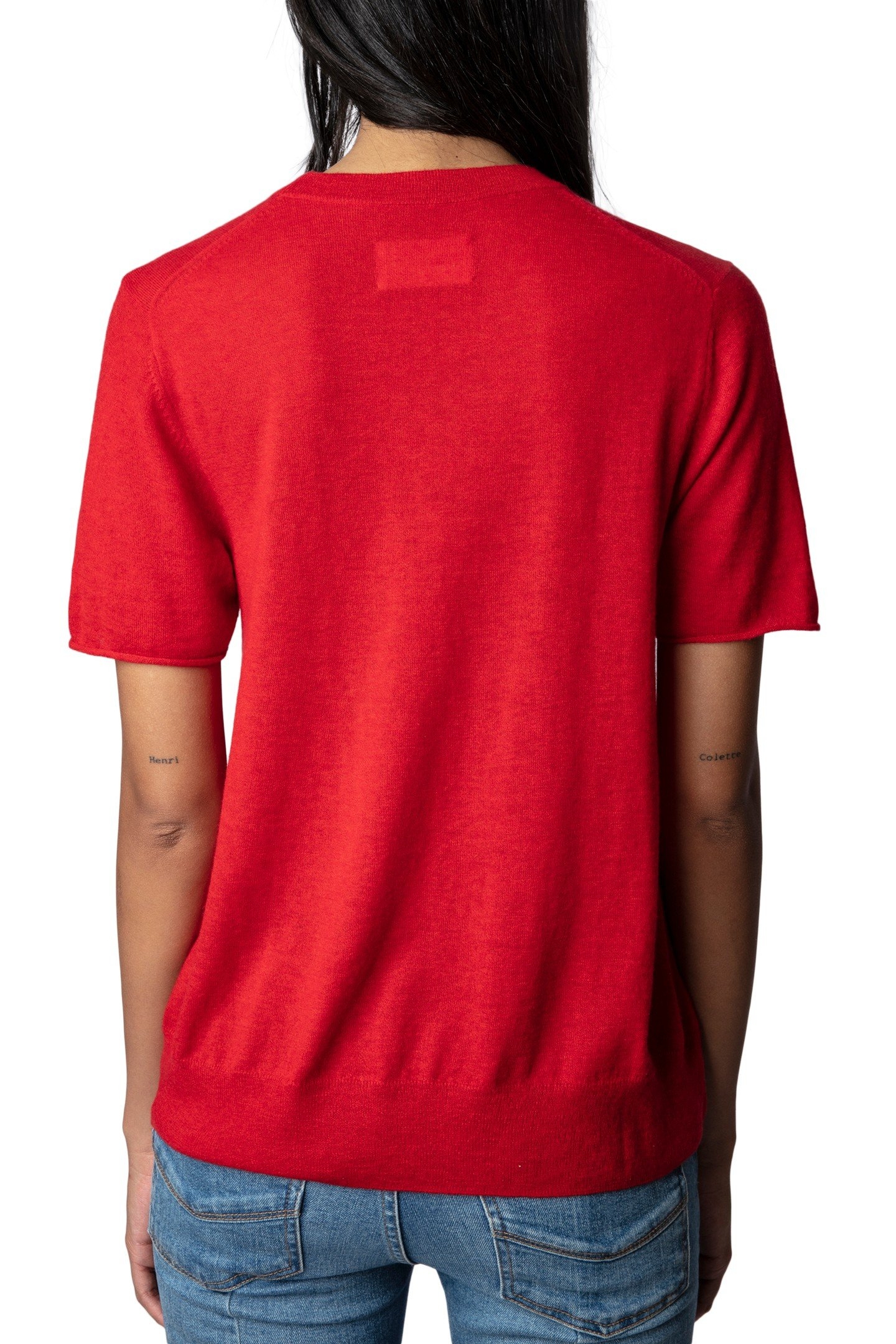 IDA ZADDICTED CASHMERE SHORT-SLEEVED JUMPER JAPON 2