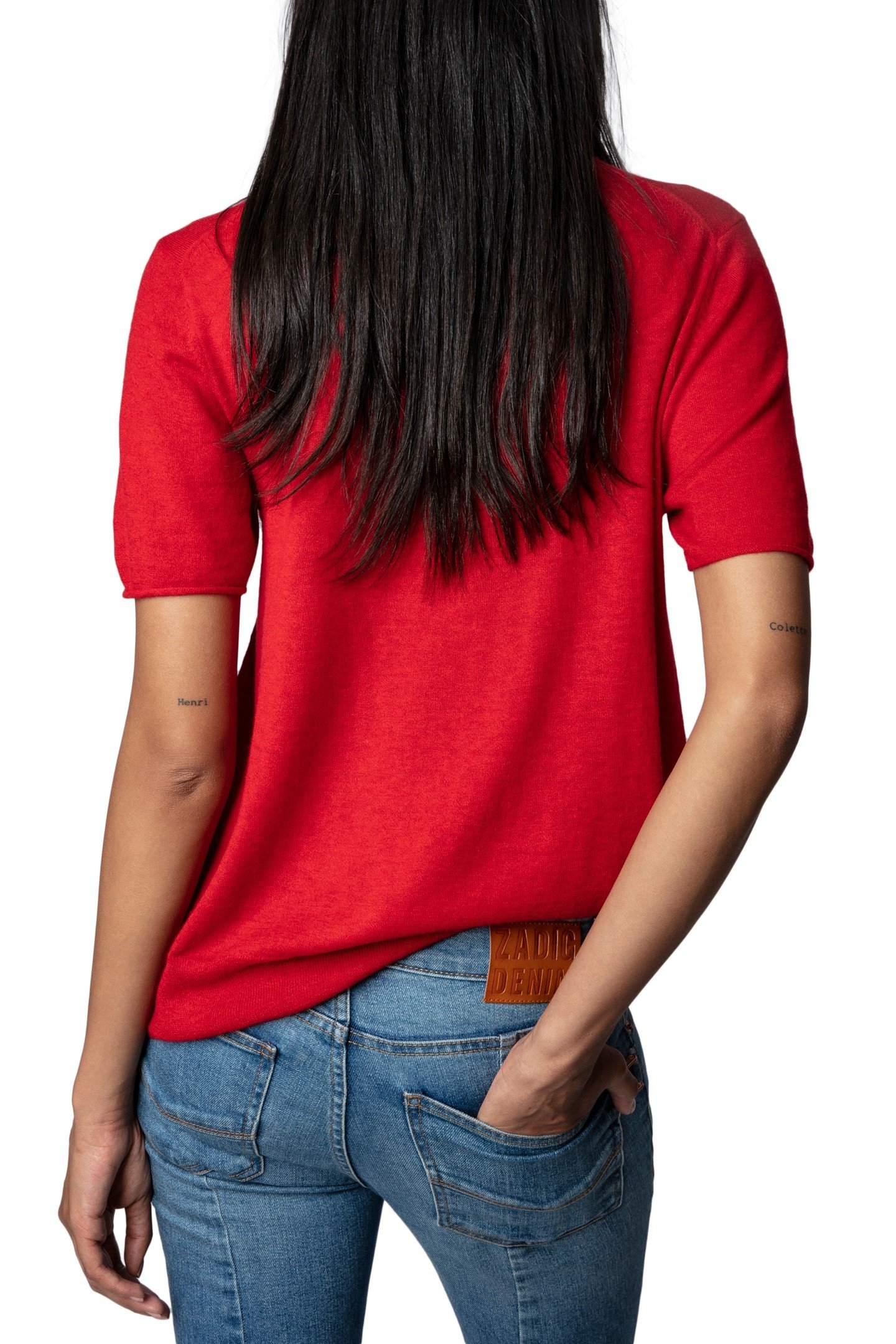 IDA ZADDICTED CASHMERE SHORT-SLEEVED JUMPER JAPON 6