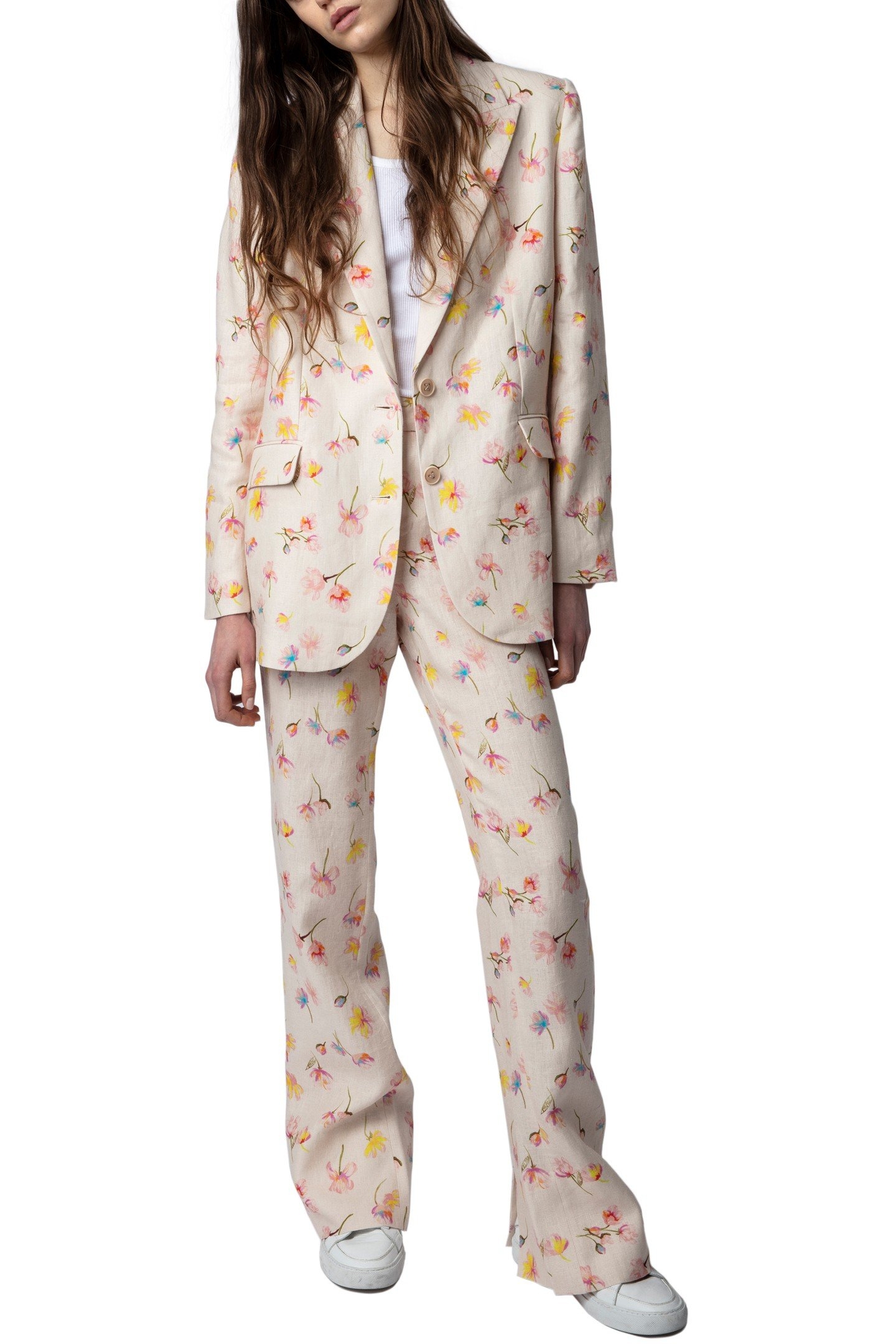 VEGY LINEN BLAZER VANILLE 6