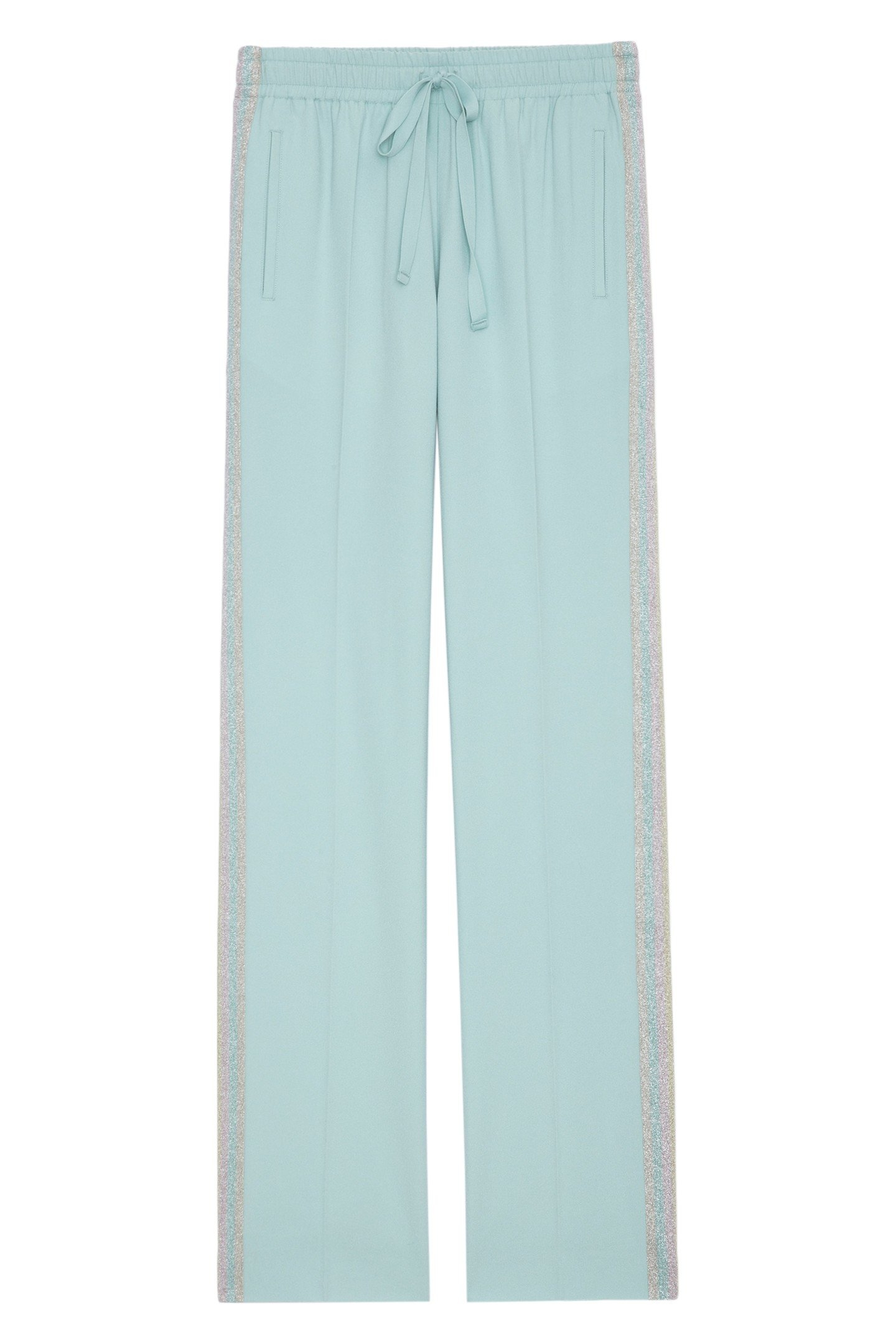 POMY CREPE PANTS CELADON 4