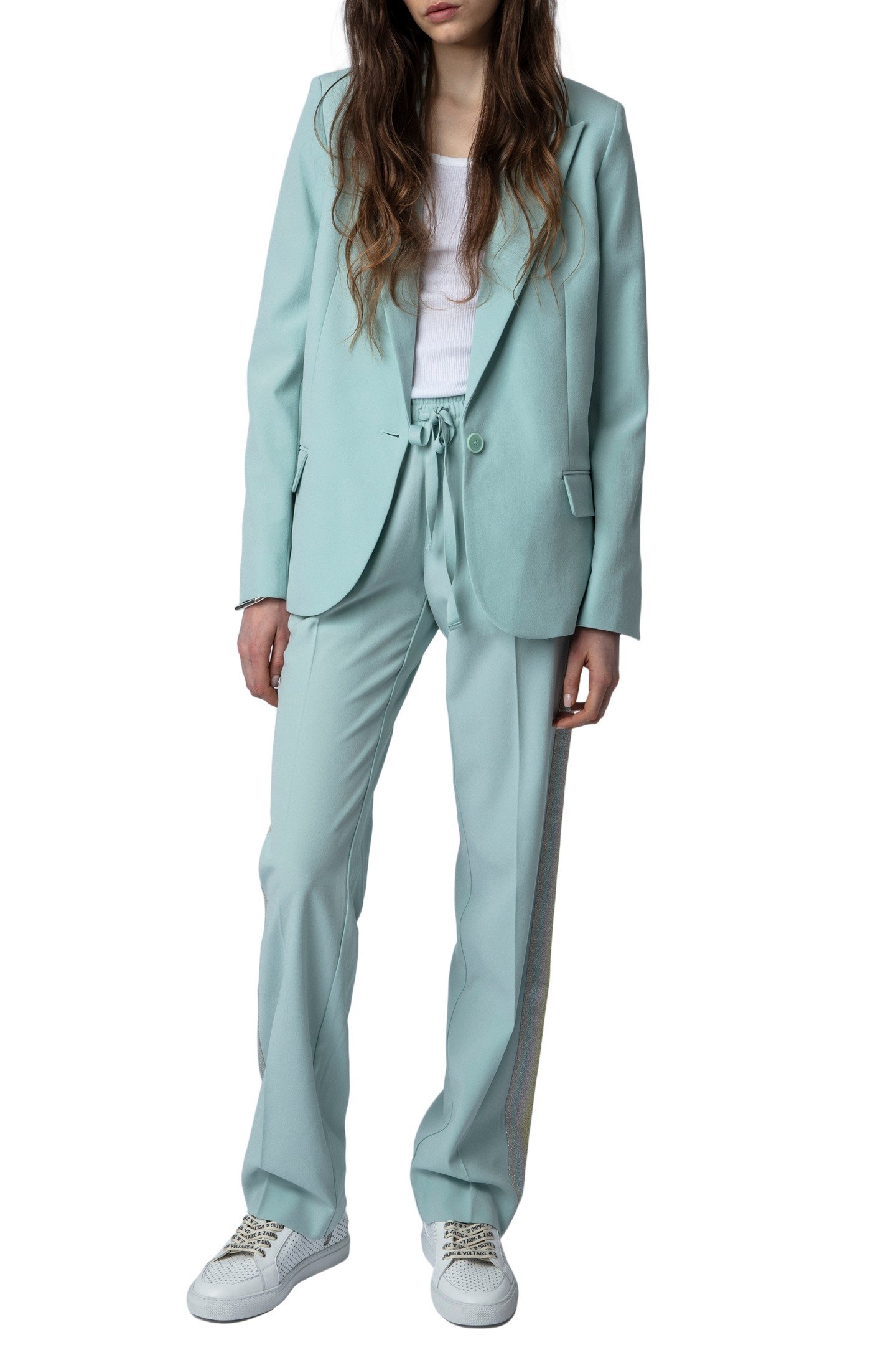 POMY CREPE PANTS CELADON 5