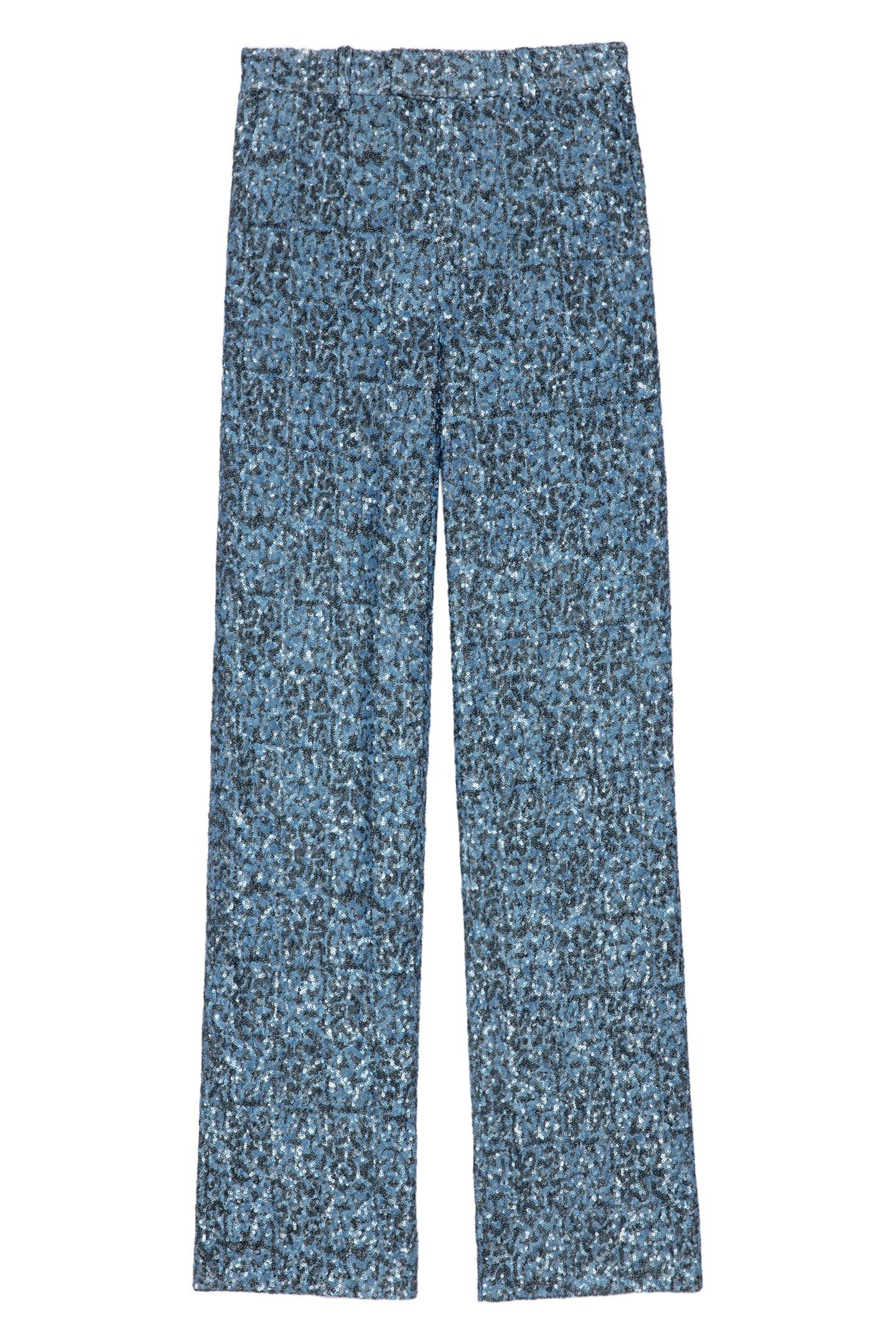 PETER LARGE SEQUINS PANTS DENIM 4