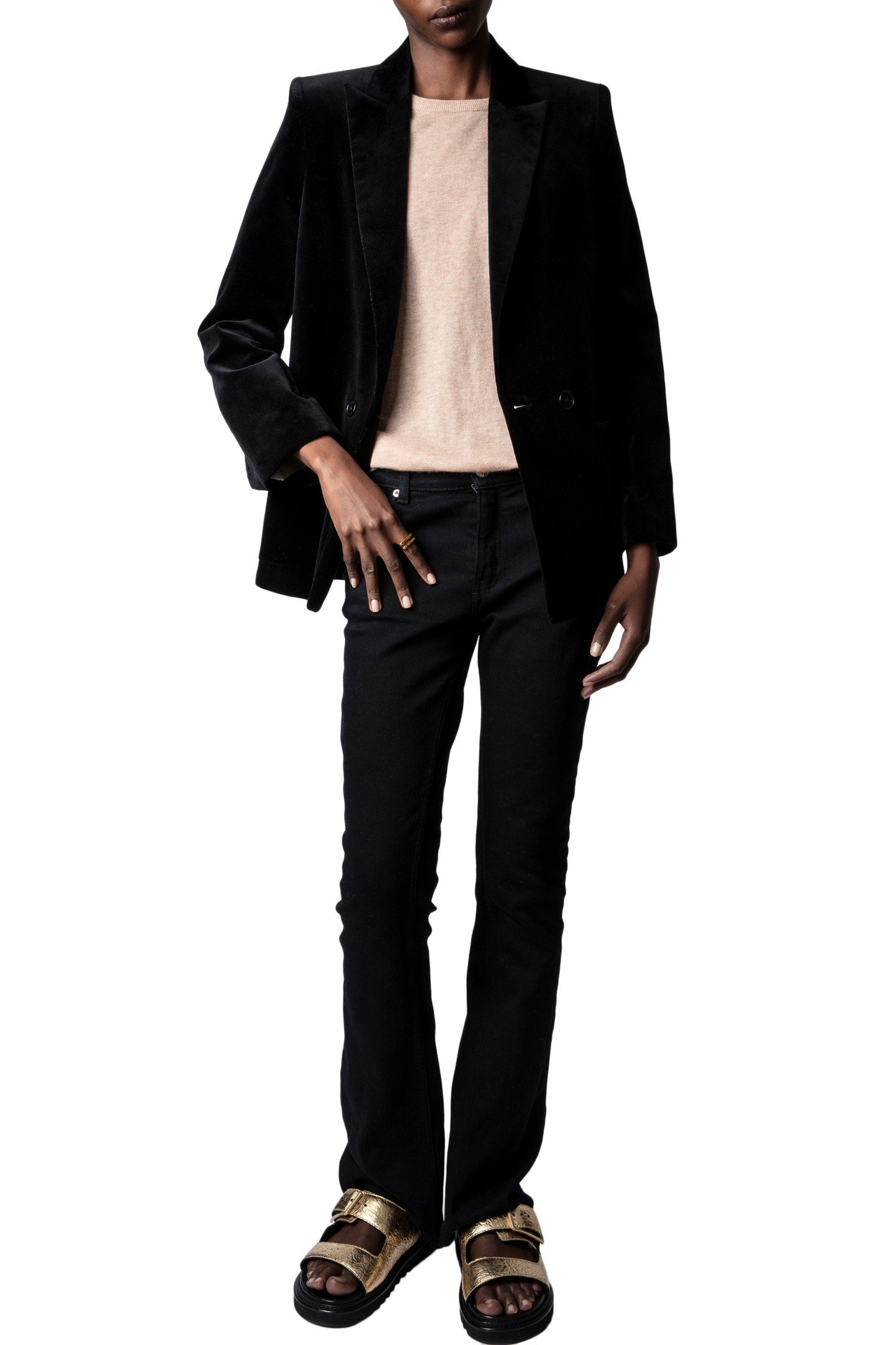 IDA CASHMERE SWEATER BLUSH 5