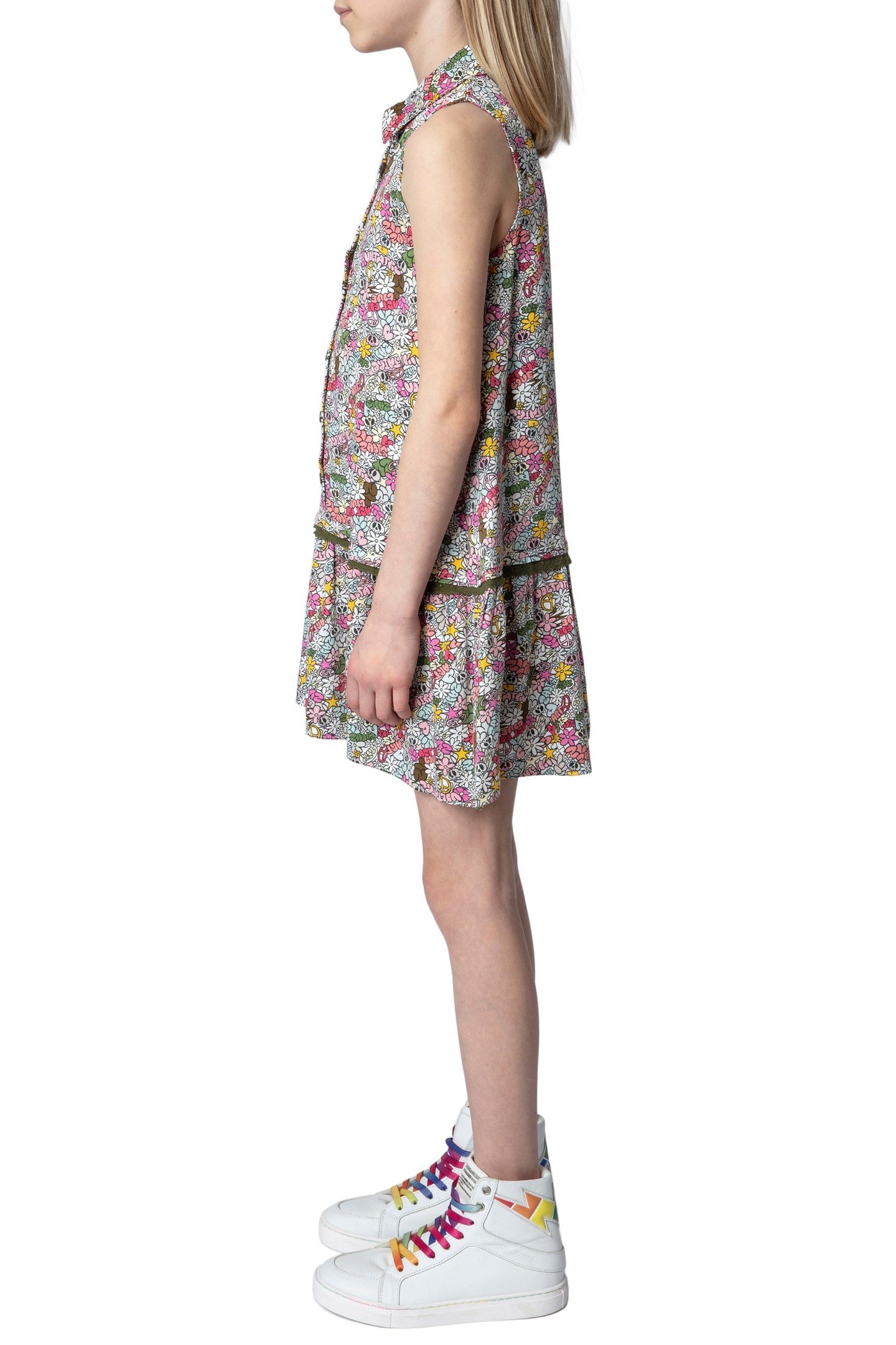 KARO GIRL DRESS MULTICOLOR 5