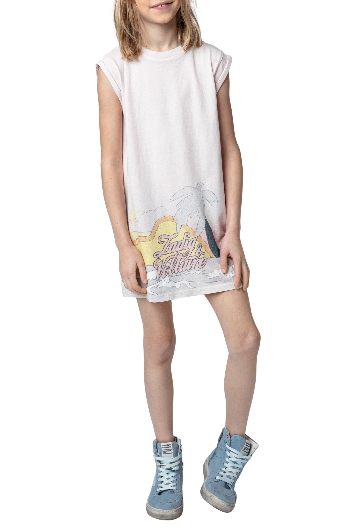 LUCE GIRL DRESS ROSE 5