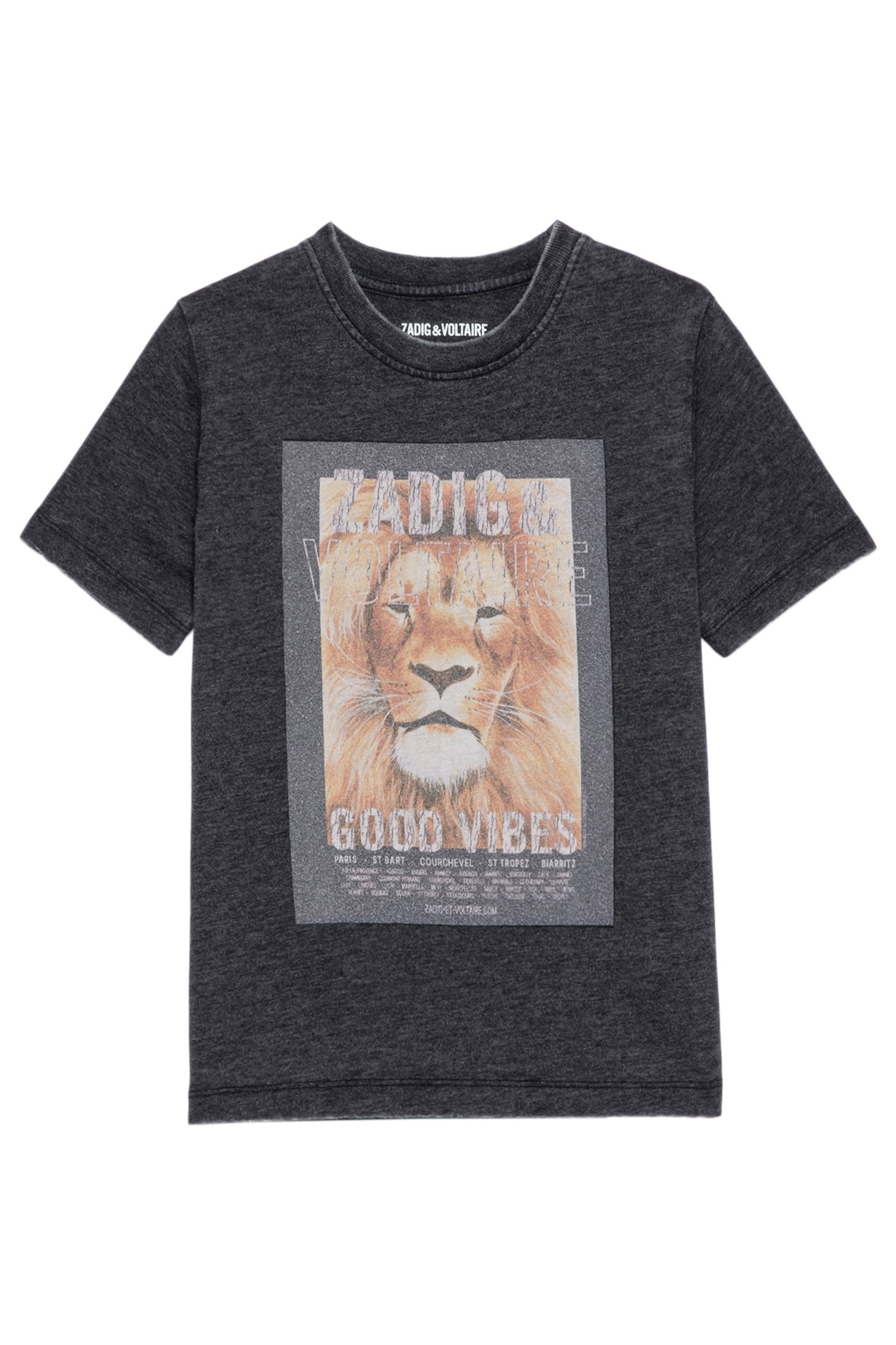 KITA BOYS SHORT SLEEVES GRIS CHINE 4