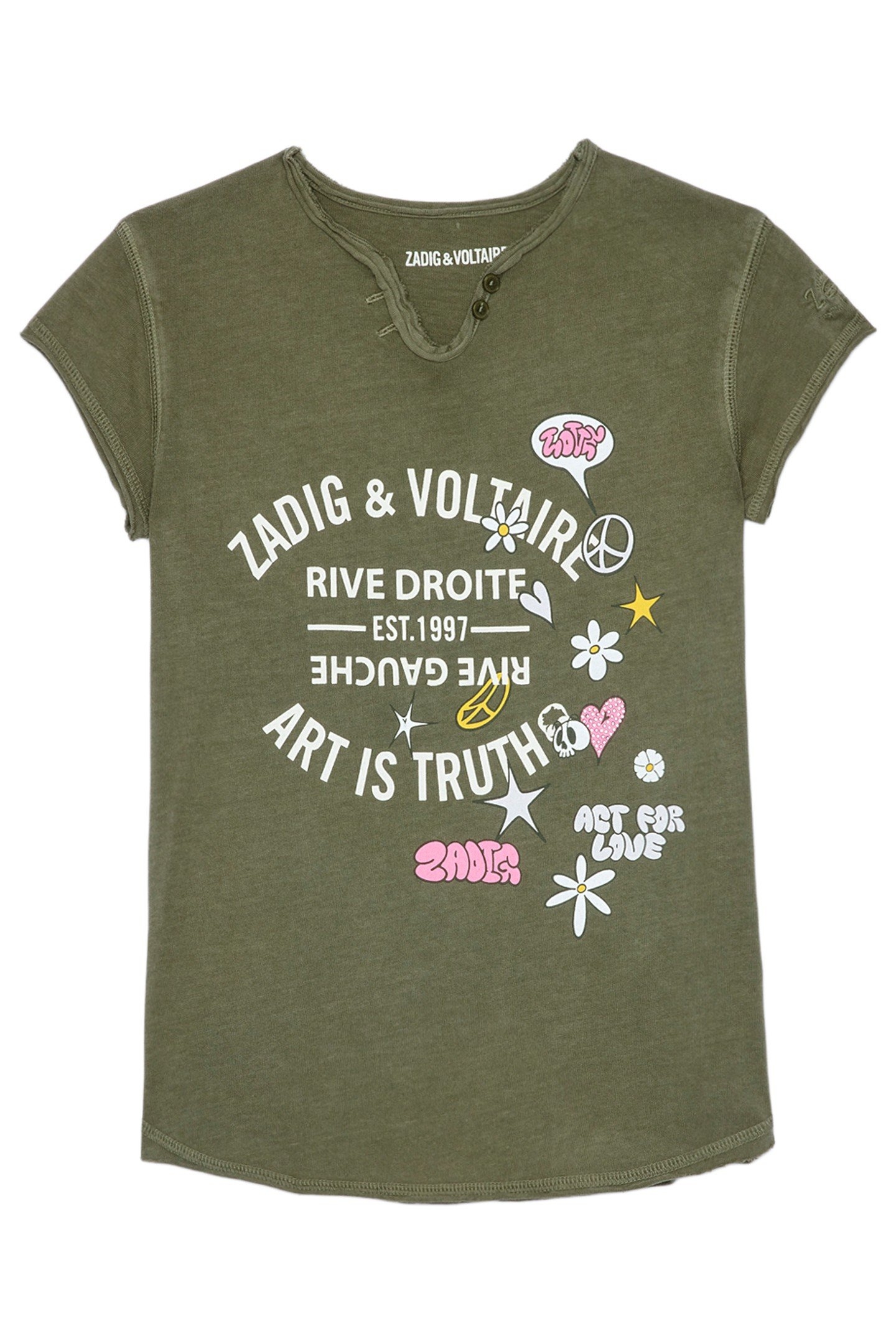BOXO GIRL T-SHIRT ARMY 4
