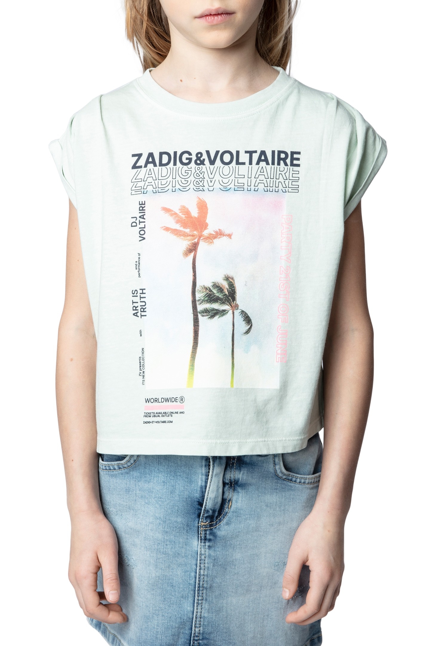 ANIE GIRL T-SHIRT MINT 1