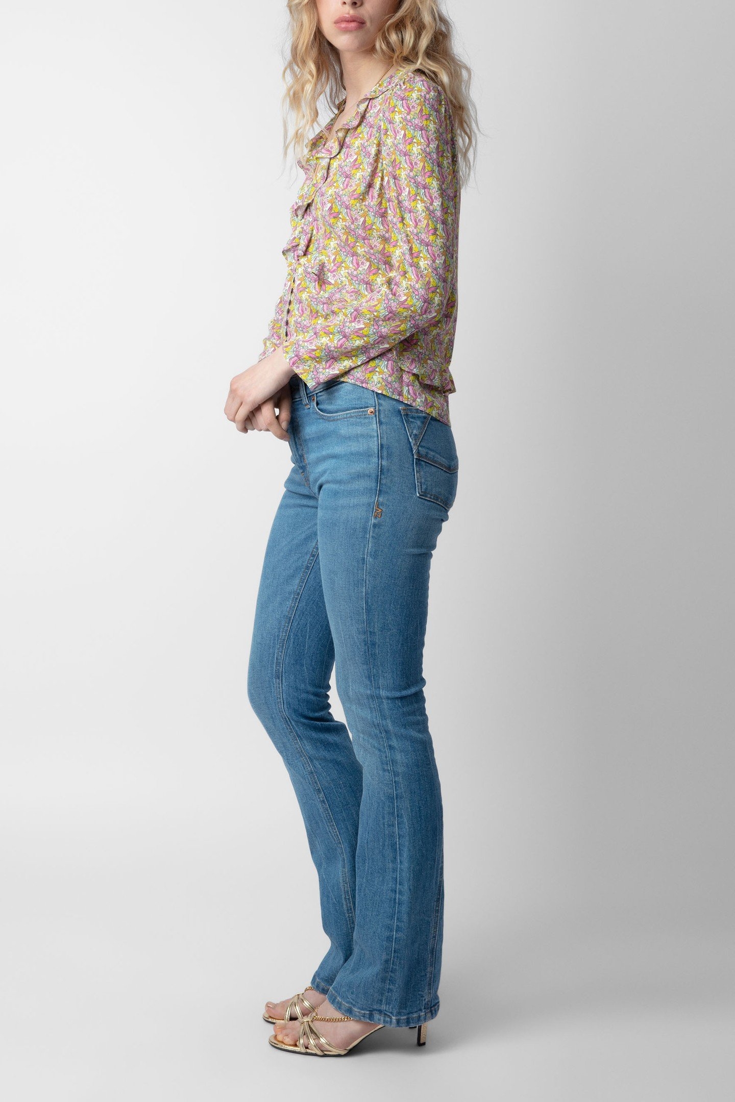 TRESSE CREPE LIBERTY WINGS BLOUSE SUN 4