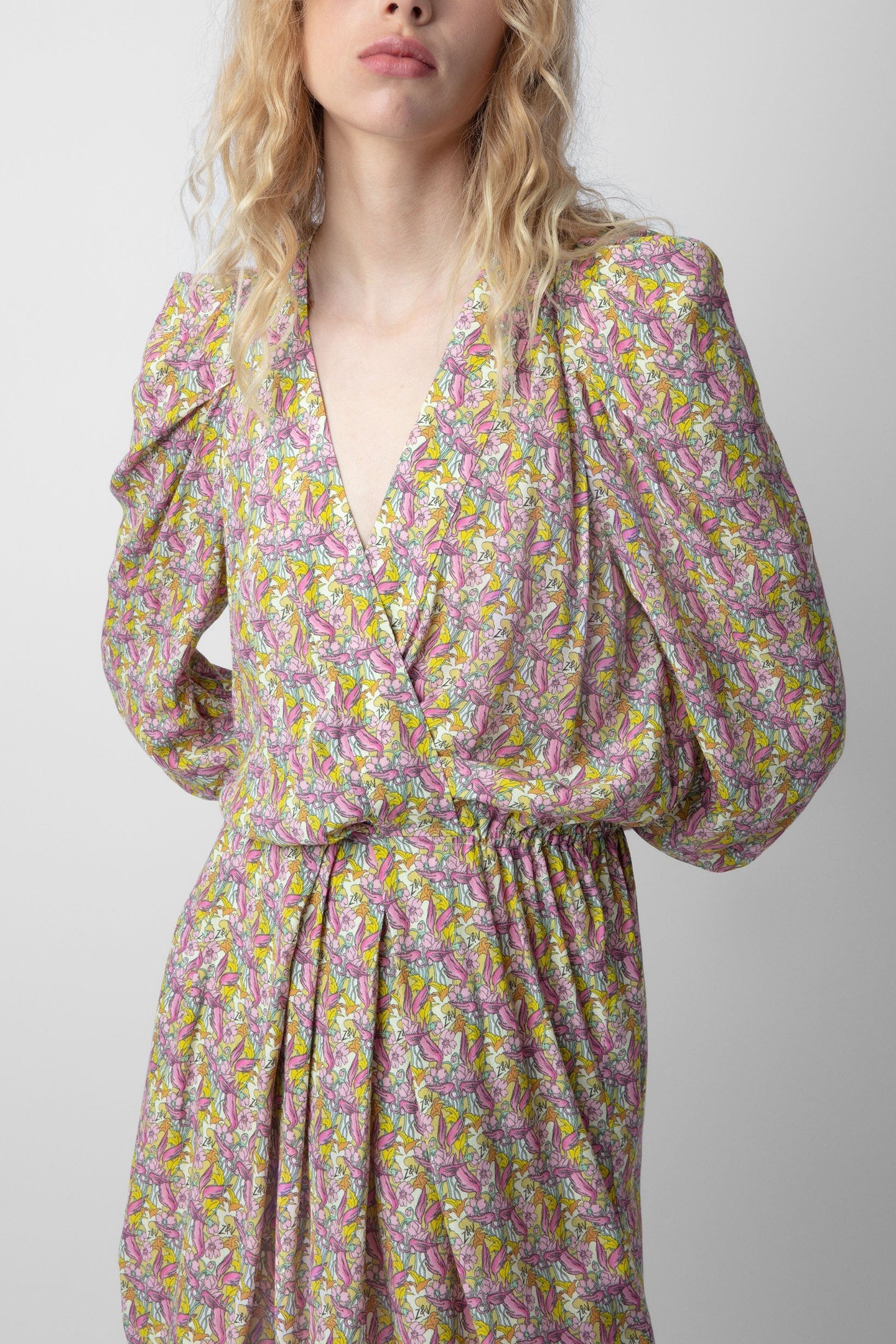 RUZ CREPE LIBERTY WINGS DRESS SUN 5