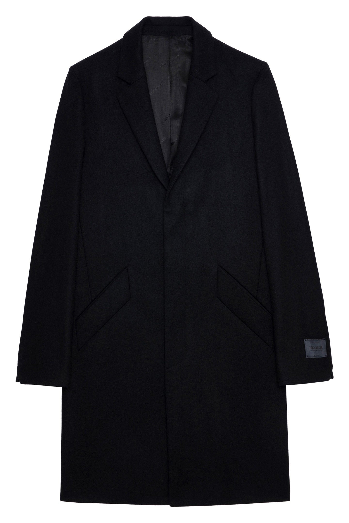 UNISEX MARLYH WOOL FANTAISIE COAT NOIR 1