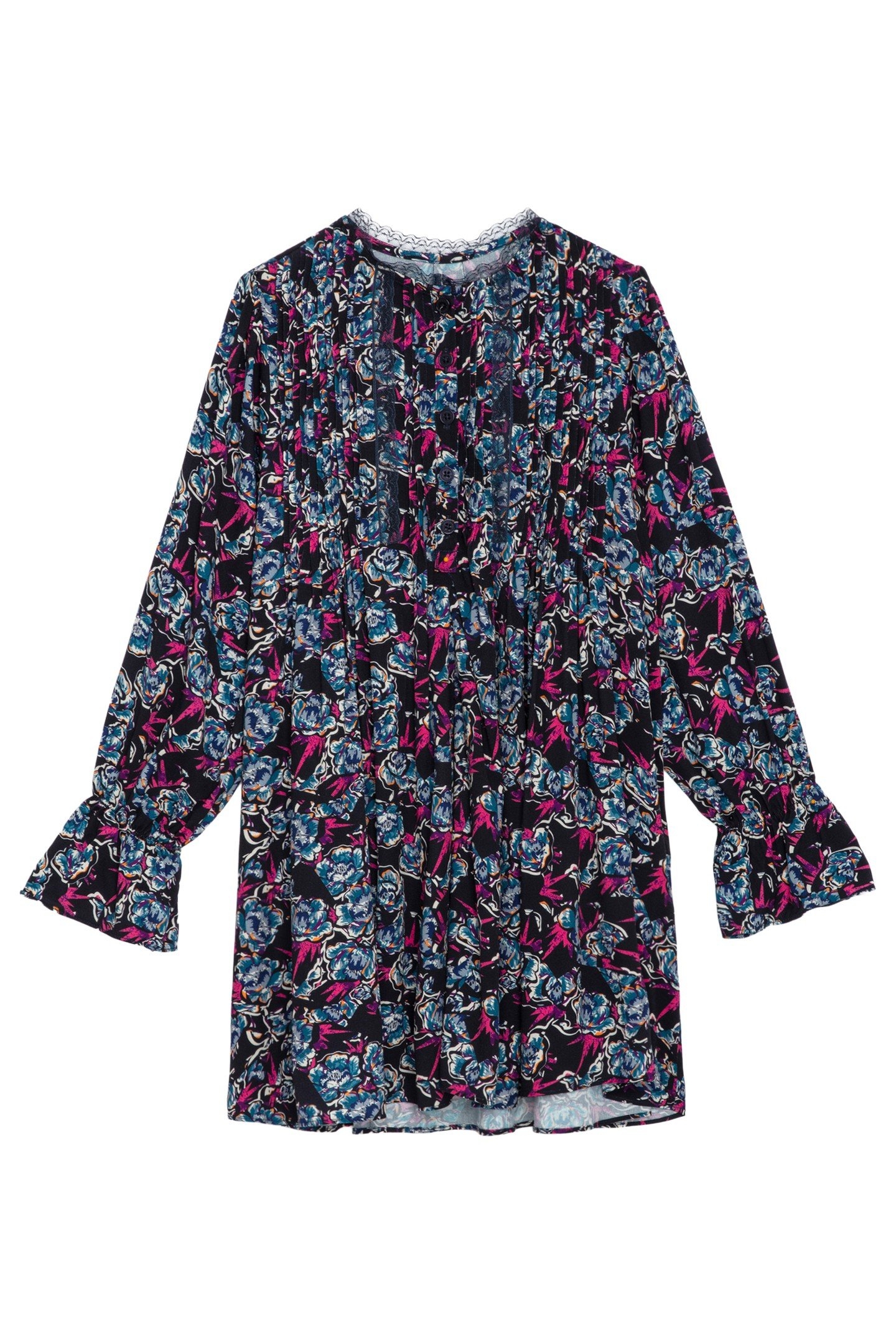 KAROLINA GIRLS DRESS DARK BLUE 1