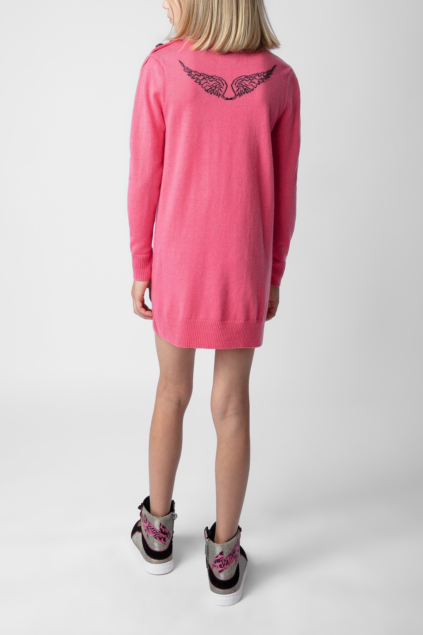 HARLOW GIRLS DRESS ROSE 2