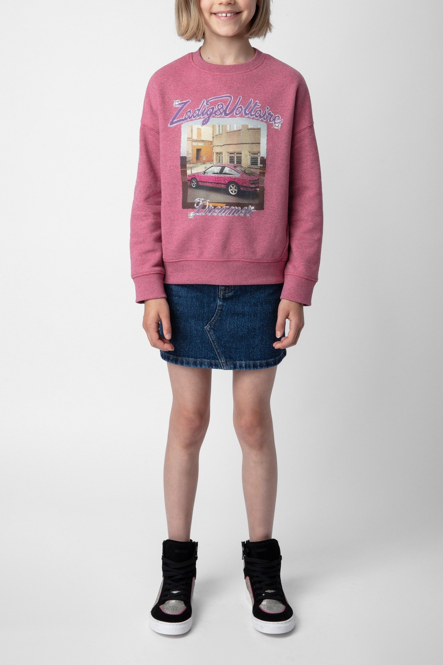 LIBERTY GIRLS SWEAT SHIRT ROSE 2