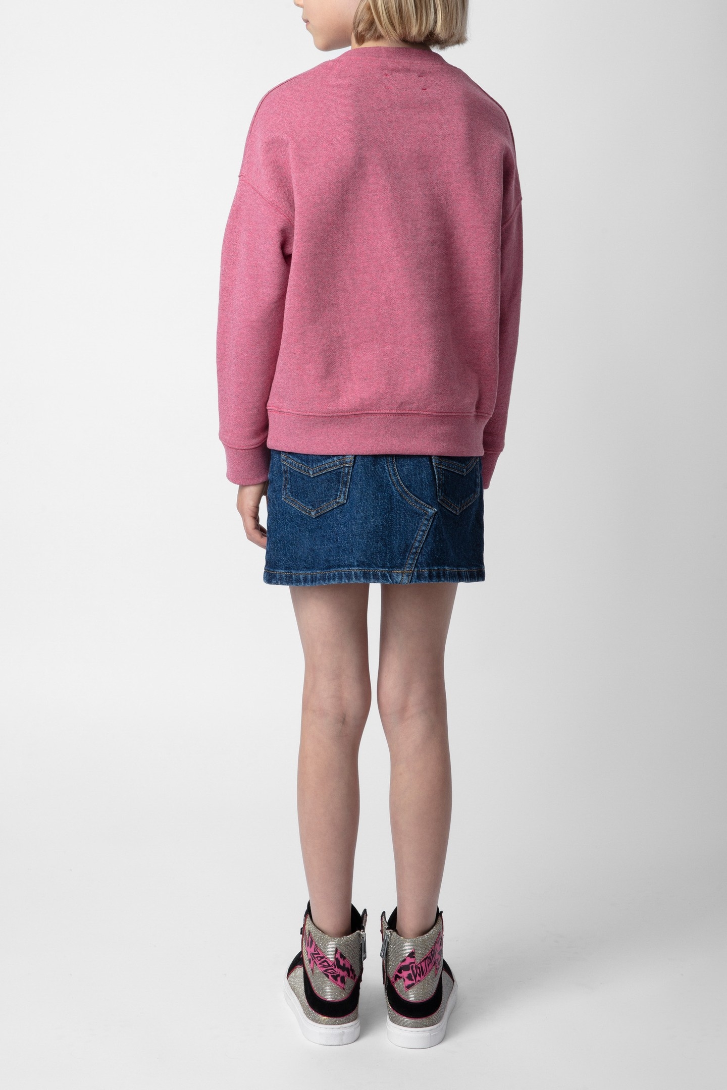 LIBERTY GIRLS SWEAT SHIRT ROSE 3