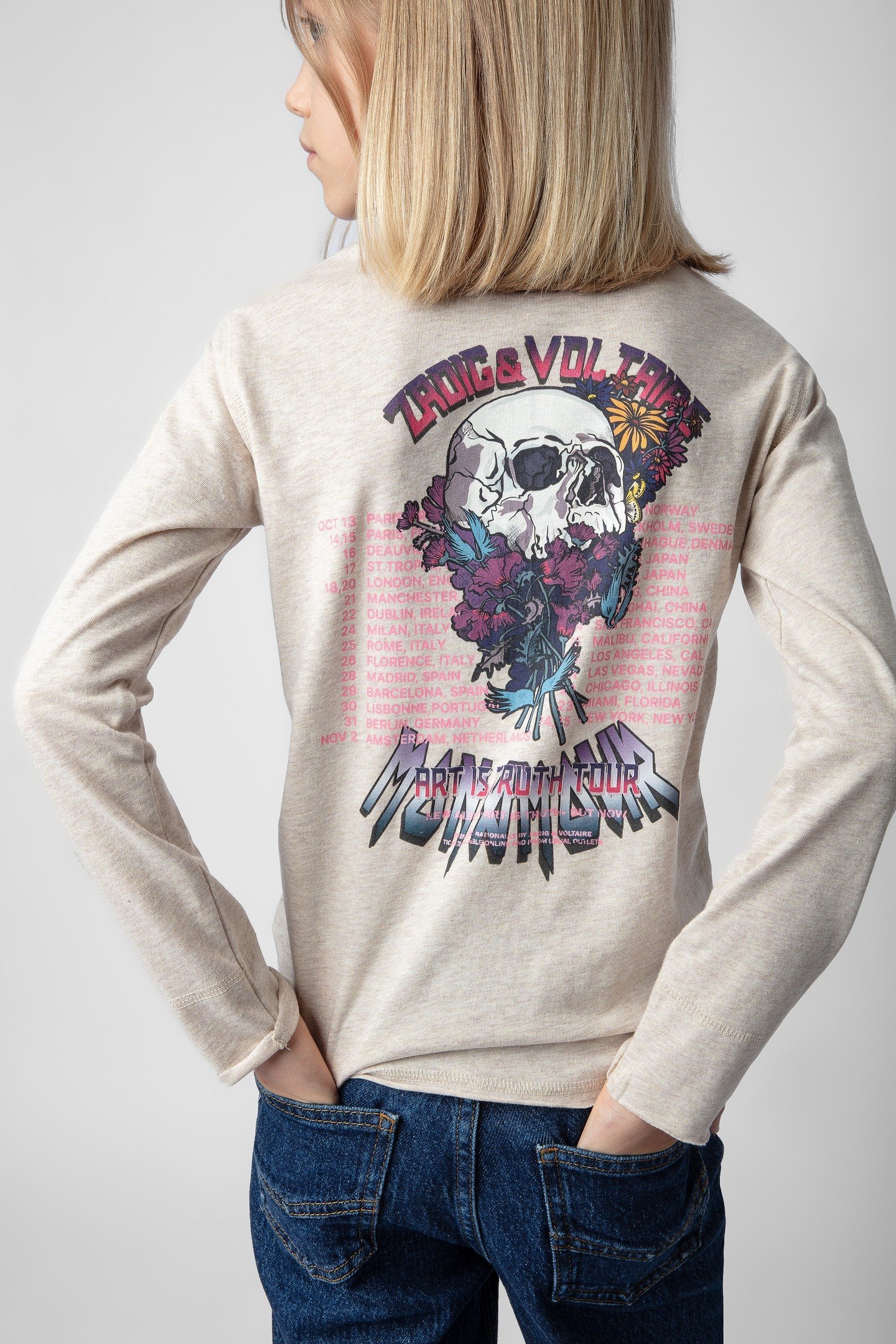 BOXO GIRLS LONG SLEEVES BEIGE 2