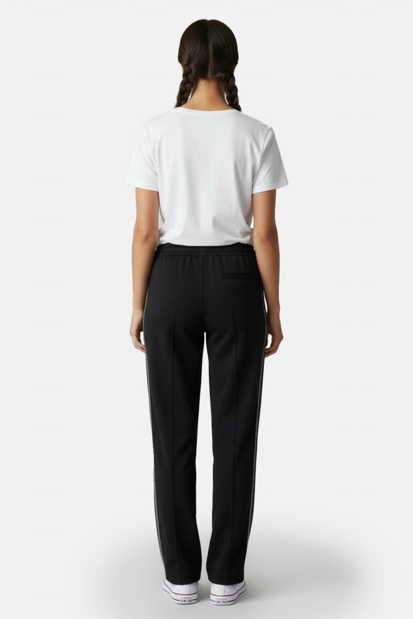 POMY CREPE VE PANTS BLACK 3