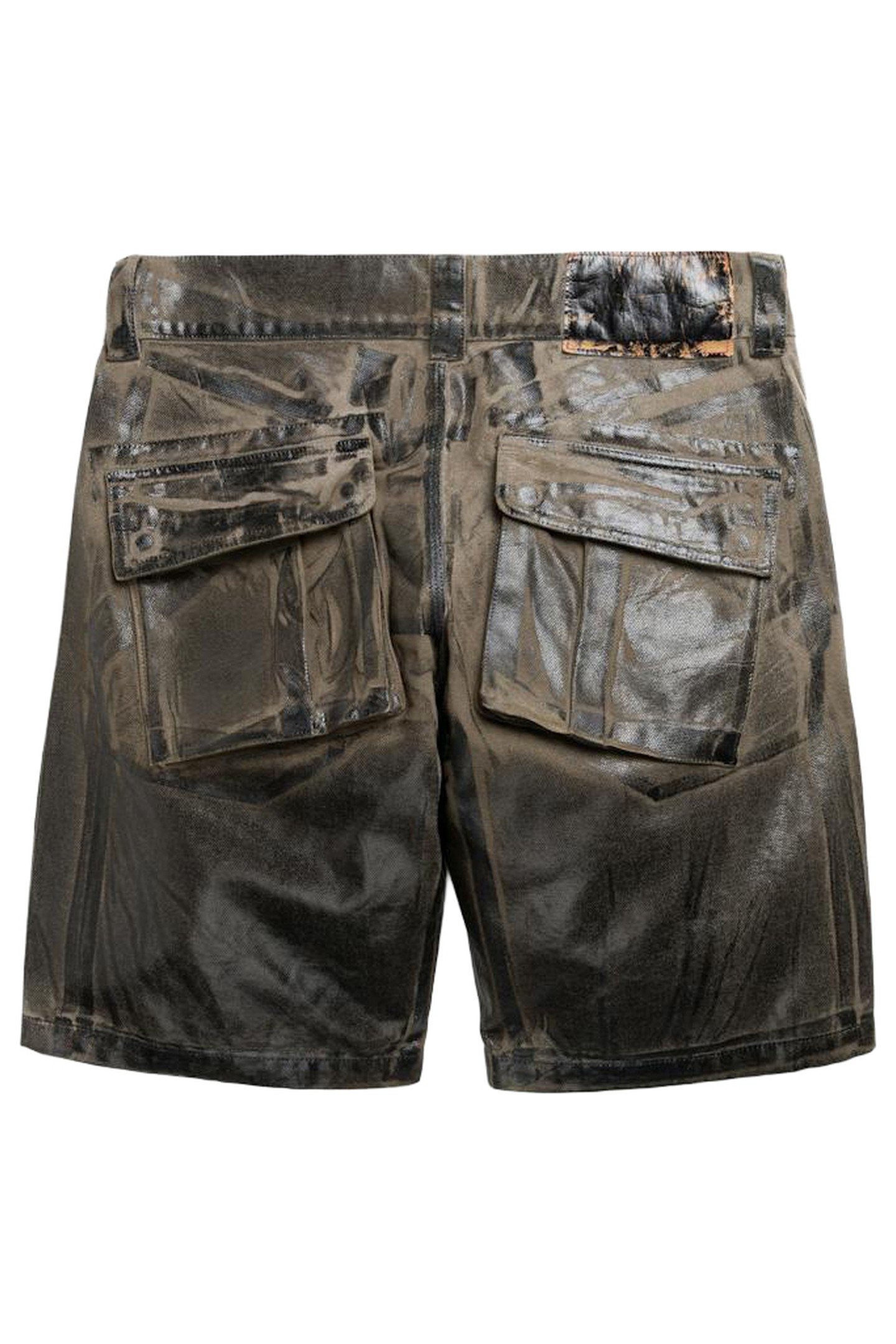 VAQUERA – WOMEN COATED SHORTS BROWN 2